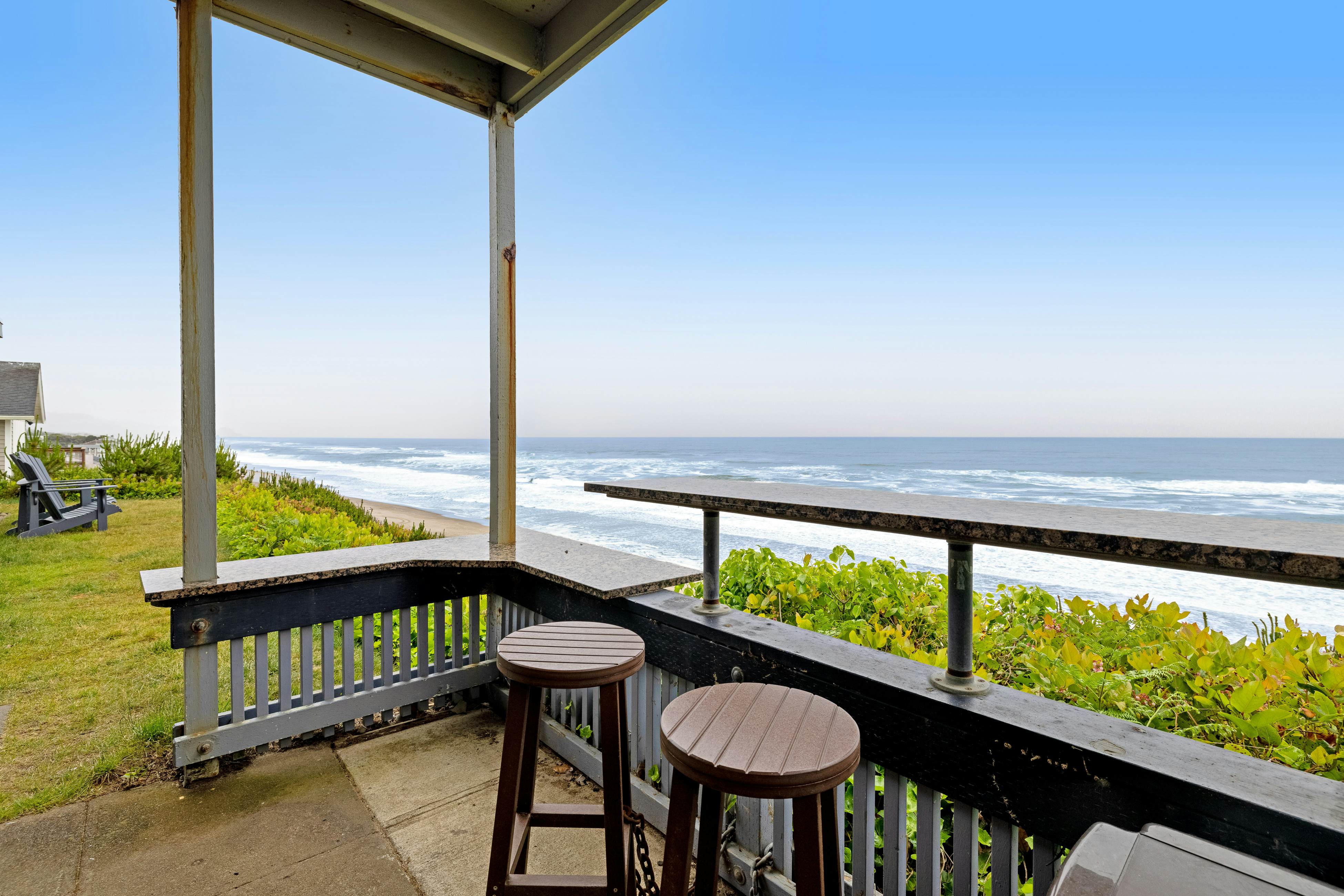 Charming Oceanfront House with Gorgeous Water Views & Beach Access