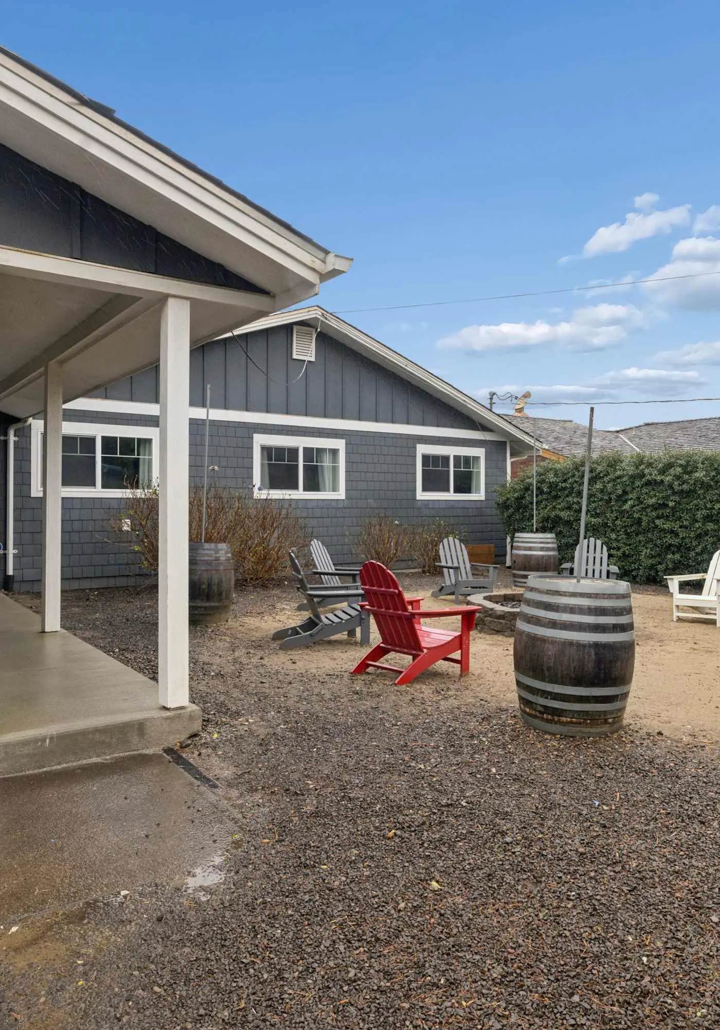 Oceanfront dog friendly house with deck private hot tub and stunning views