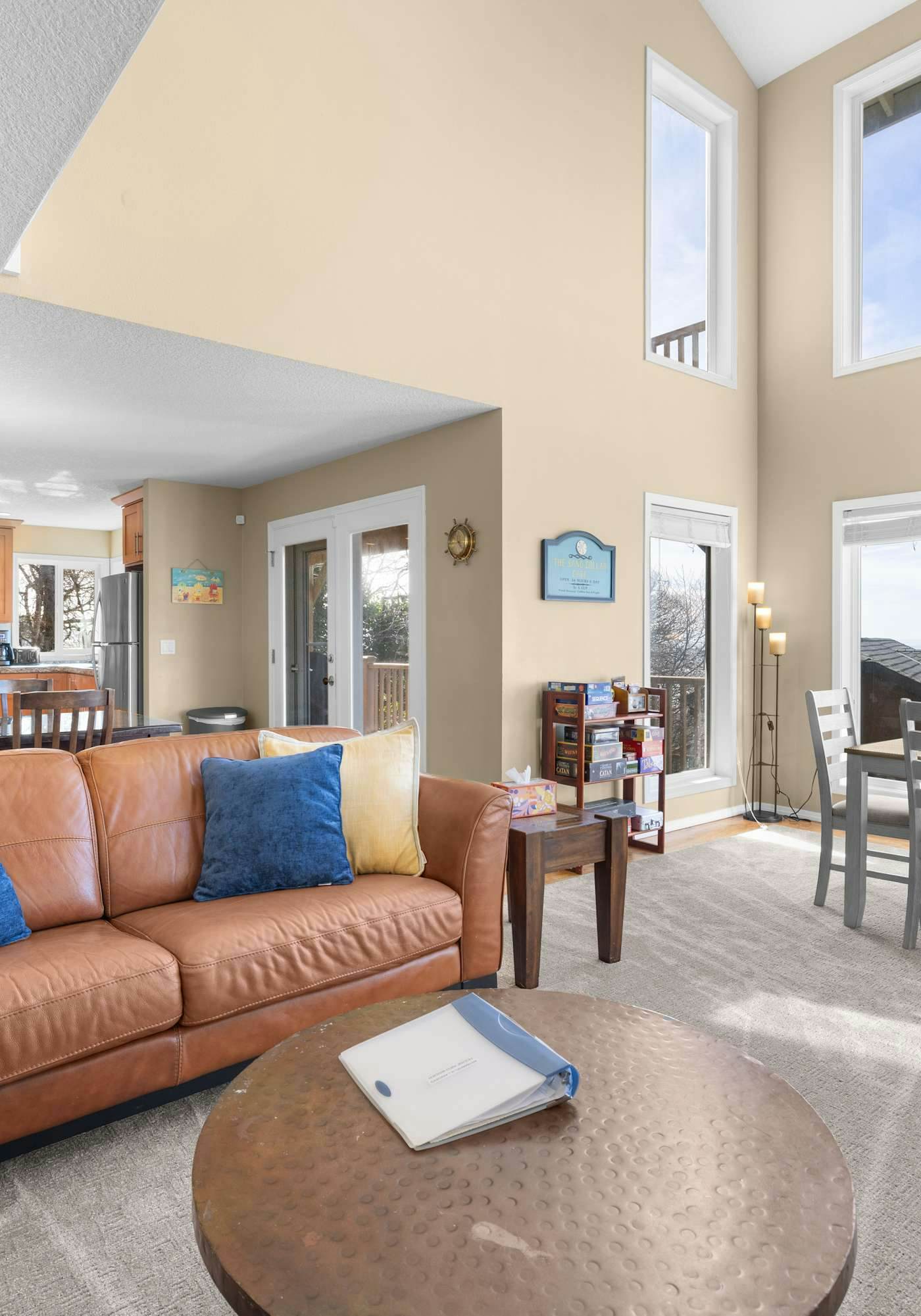 Sunlit home with gorgeous ocean views big decks and hot tub