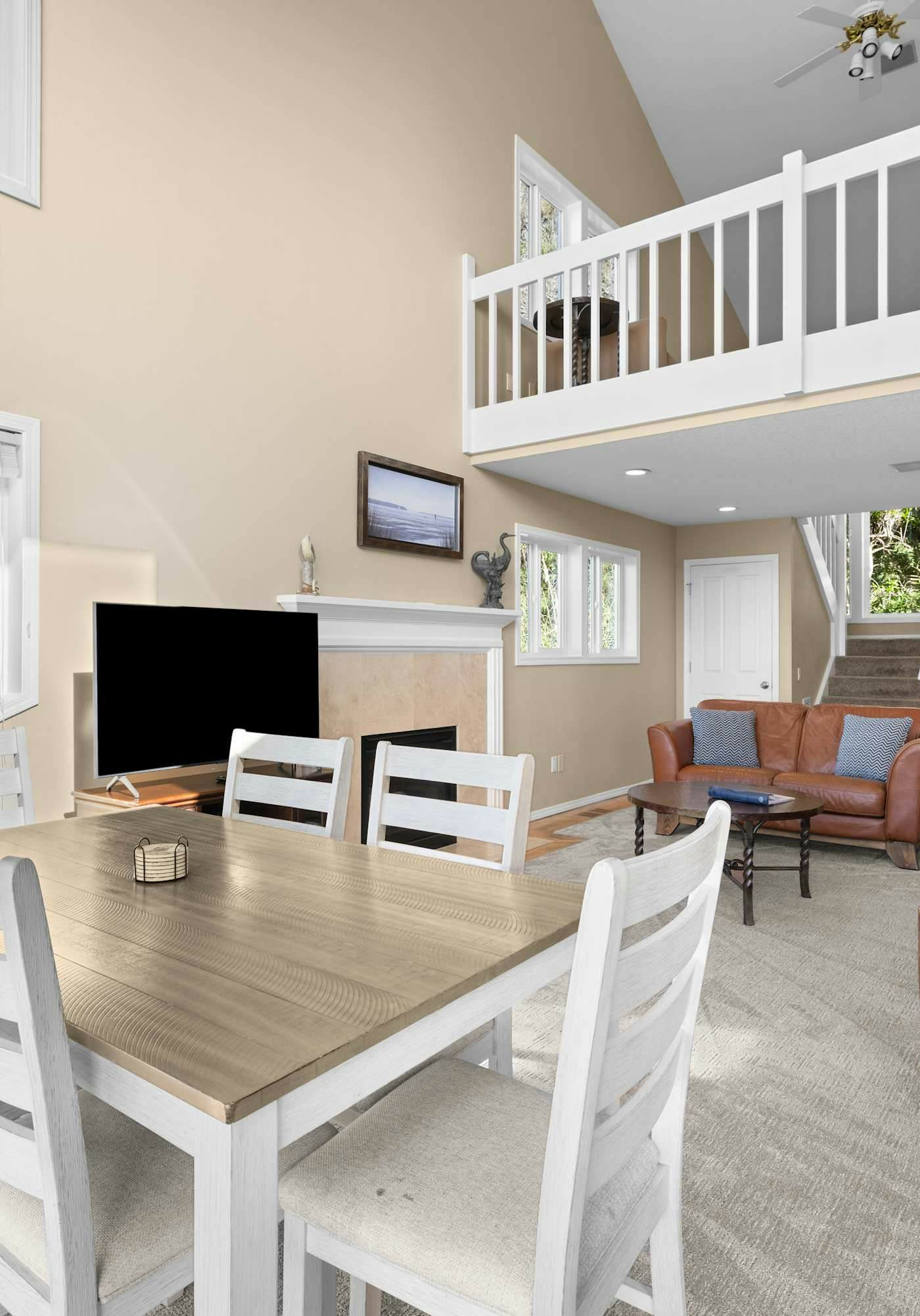 Sunlit home with gorgeous ocean views big decks and hot tub