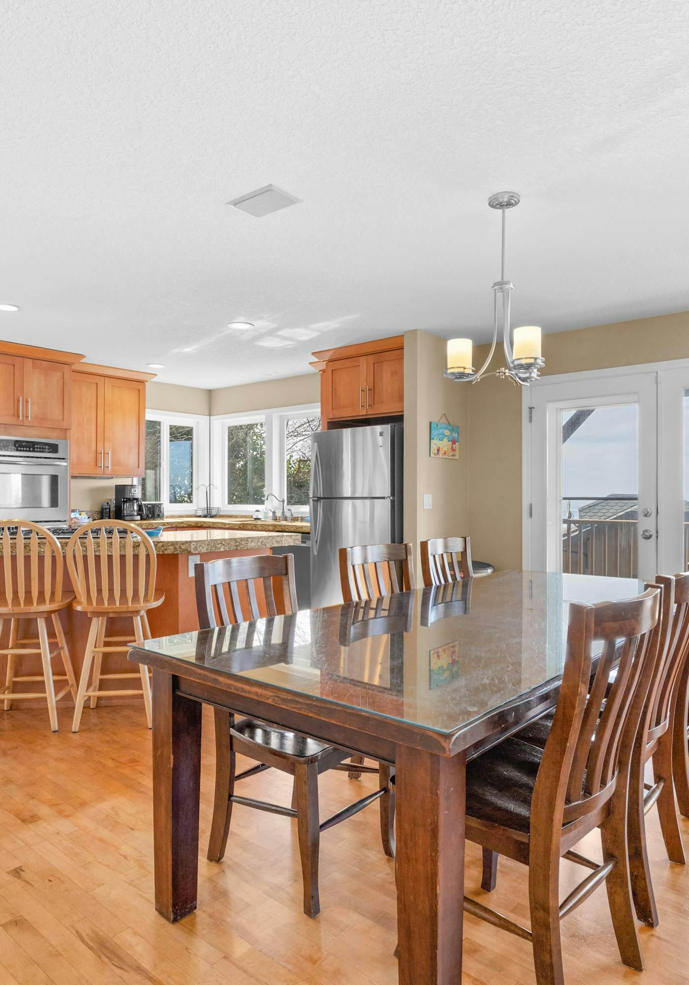 Sunlit home with gorgeous ocean views big decks and hot tub