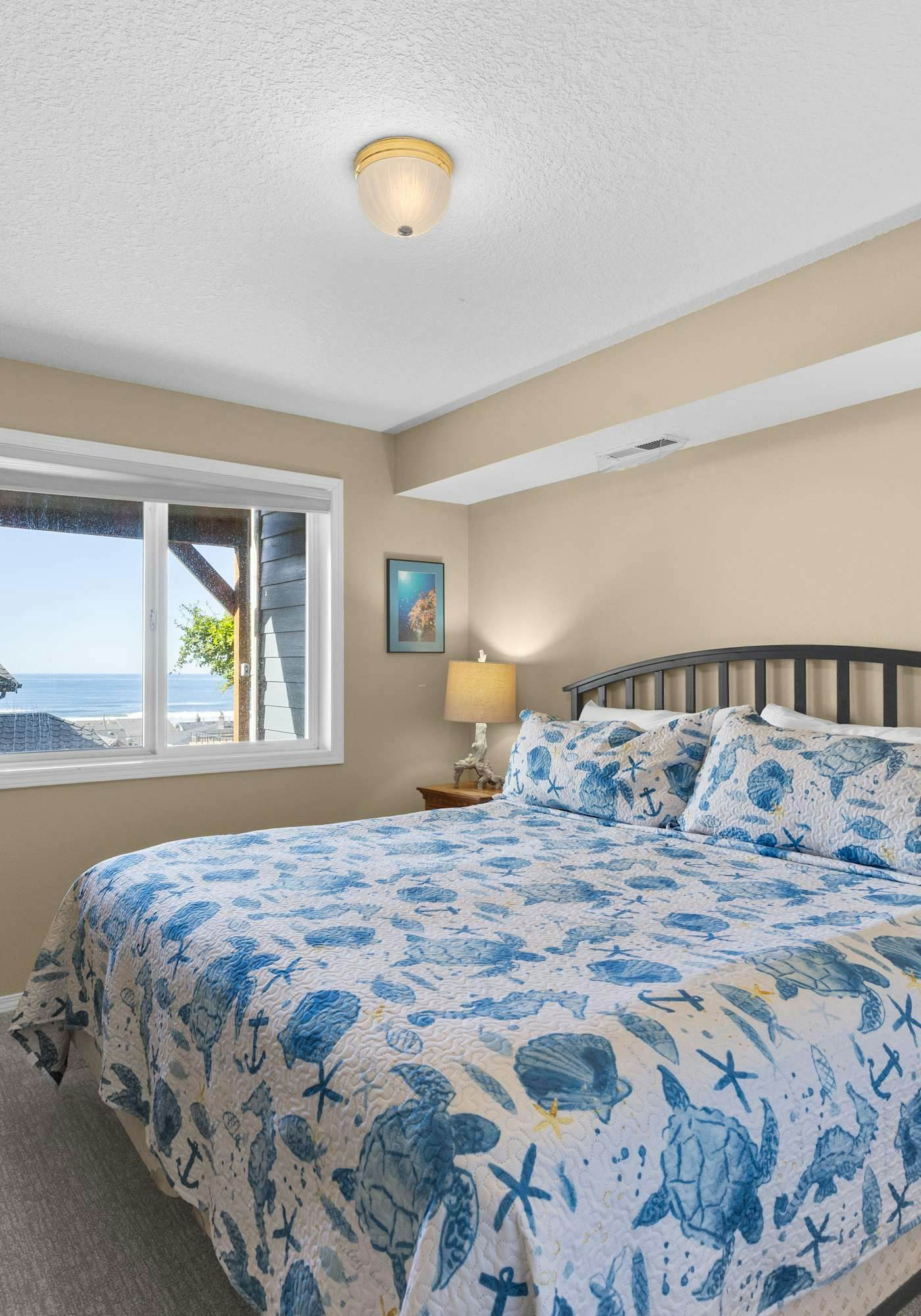 Sunlit home with gorgeous ocean views big decks and hot tub