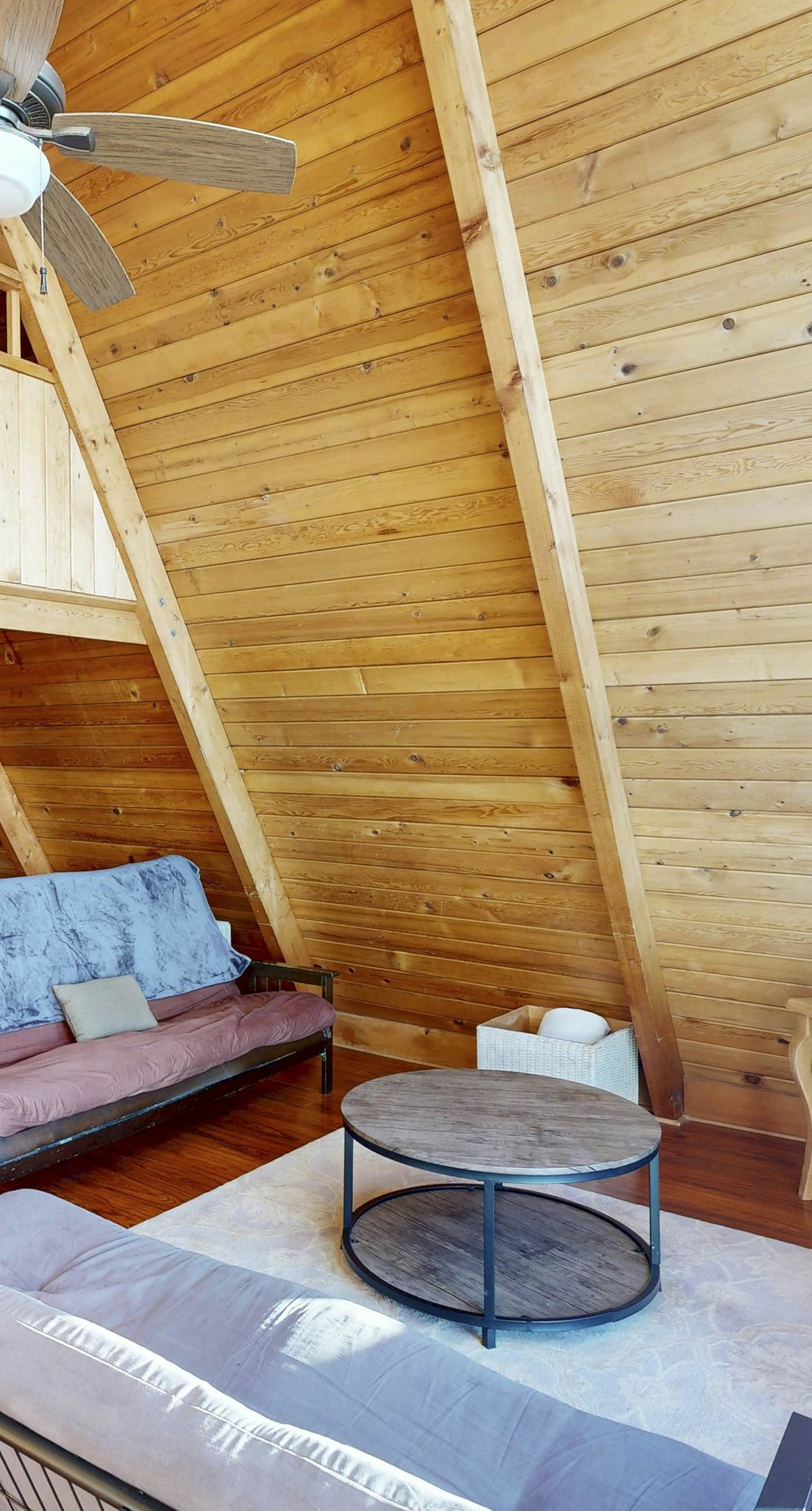 Dog friendly A frame cottage oceanfront with ocean views and two blocks from beach