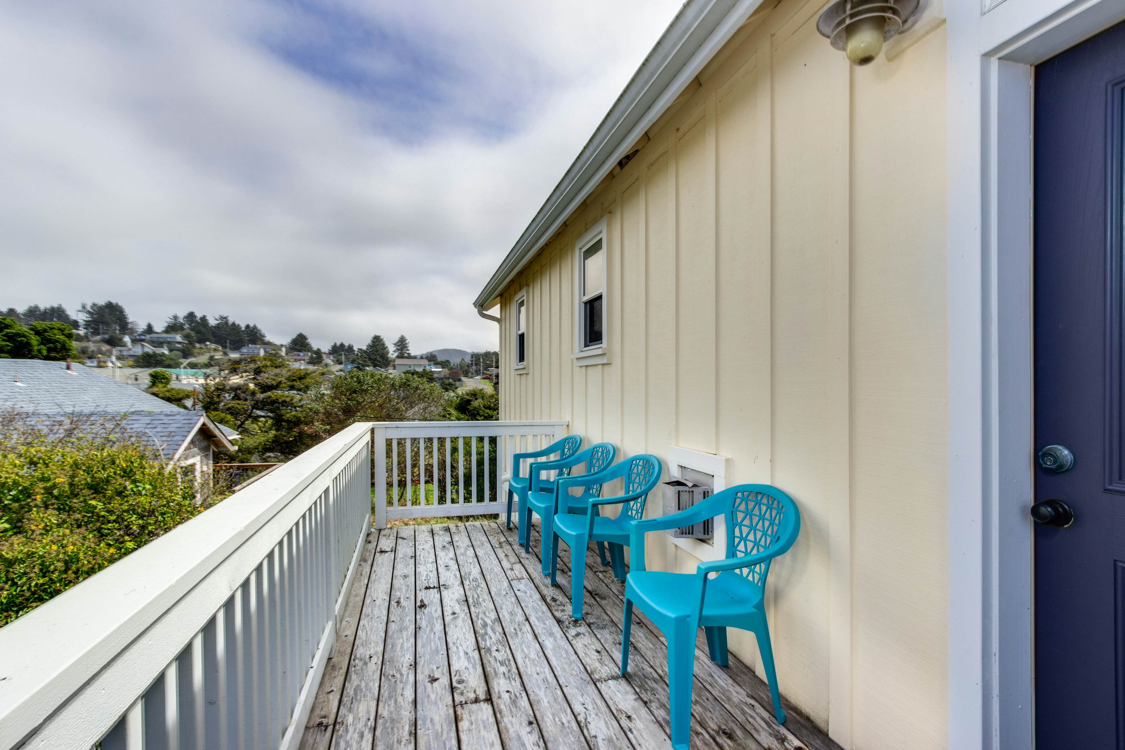 Dog-Friendly Home with Private Hot Tub & Ocean Views - Walk to the Beach