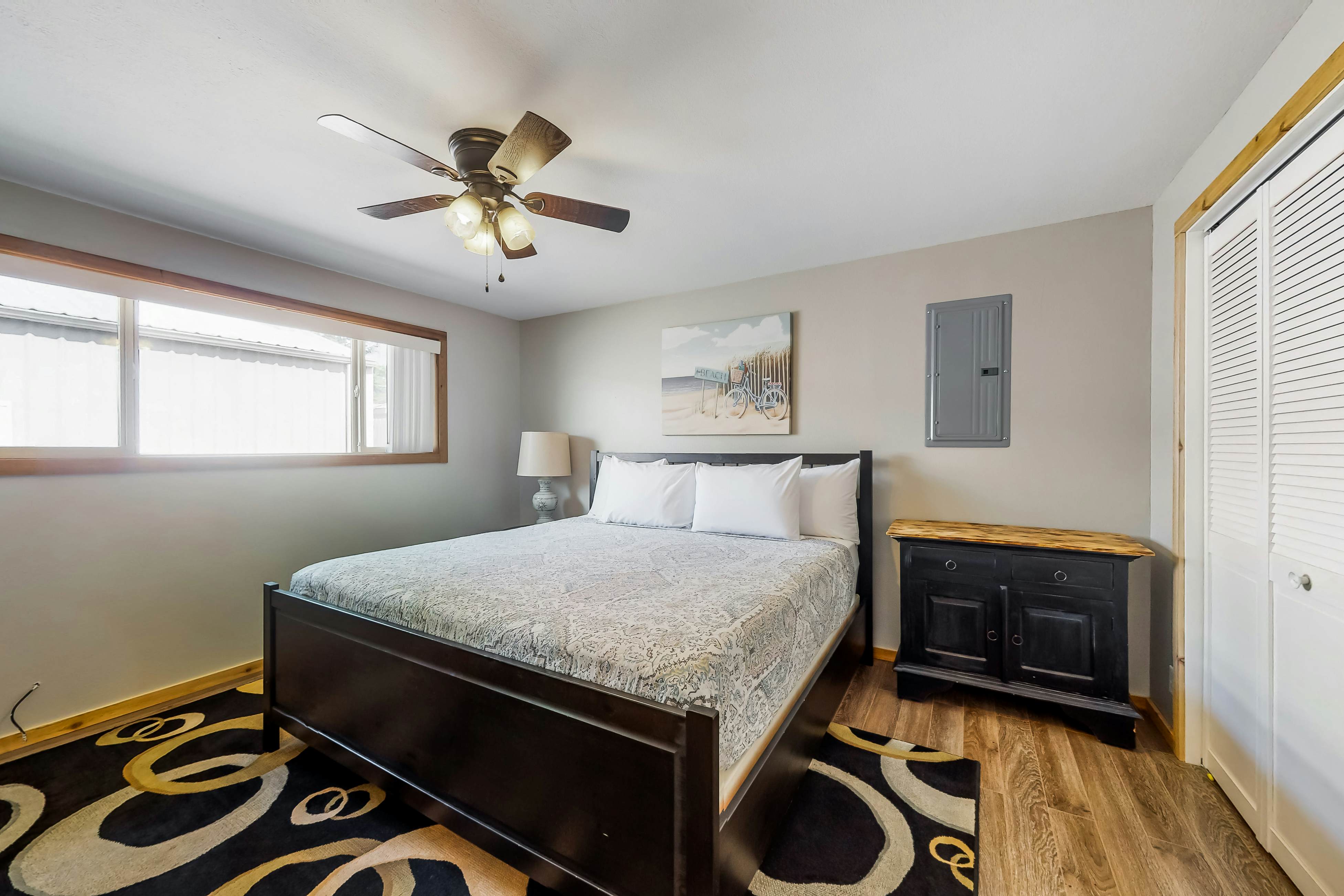 Dog friendly house near the ocean with woodstove yard patio and washer dryer