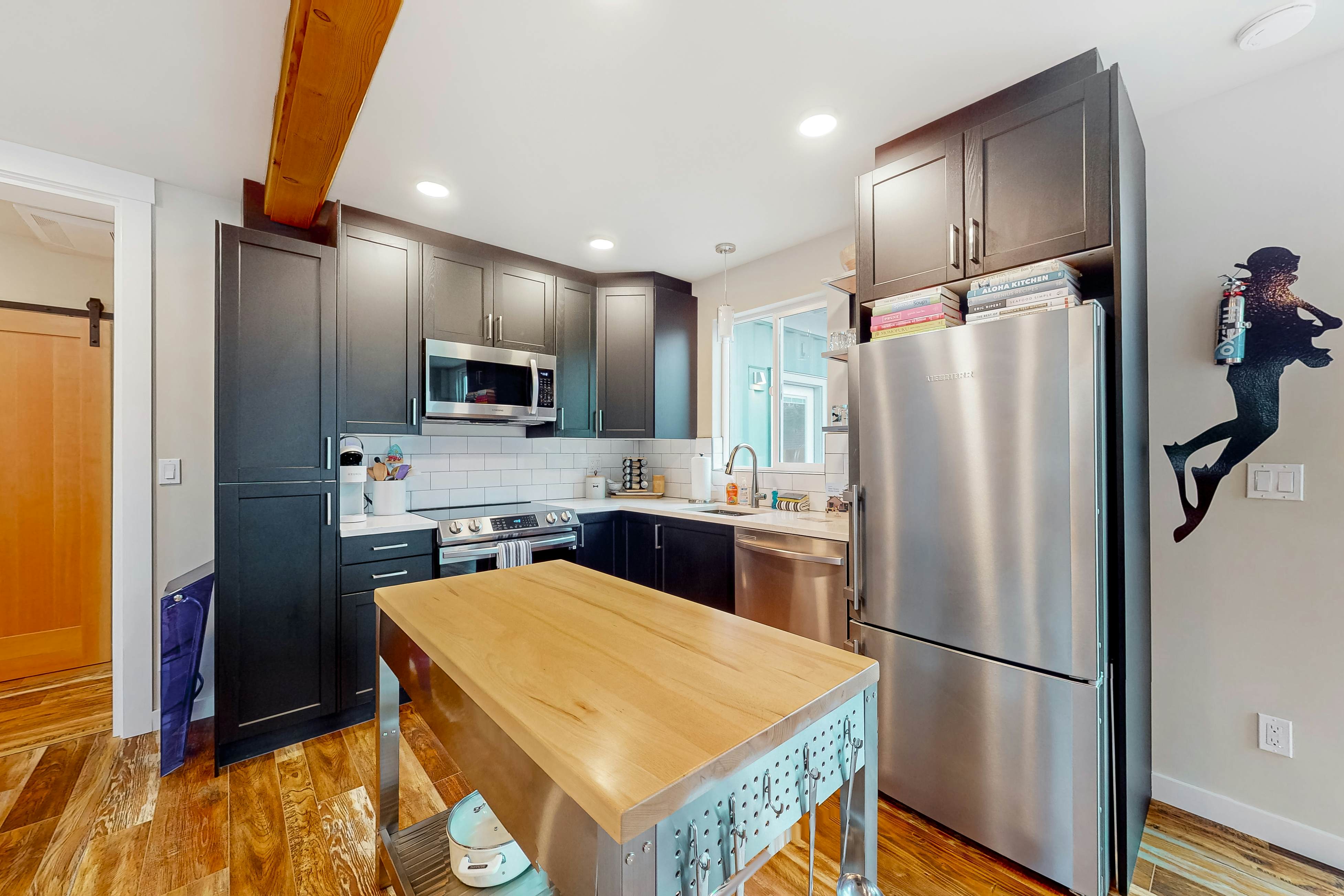 Dog-friendly, brand-new shipping container home, steps from the beach