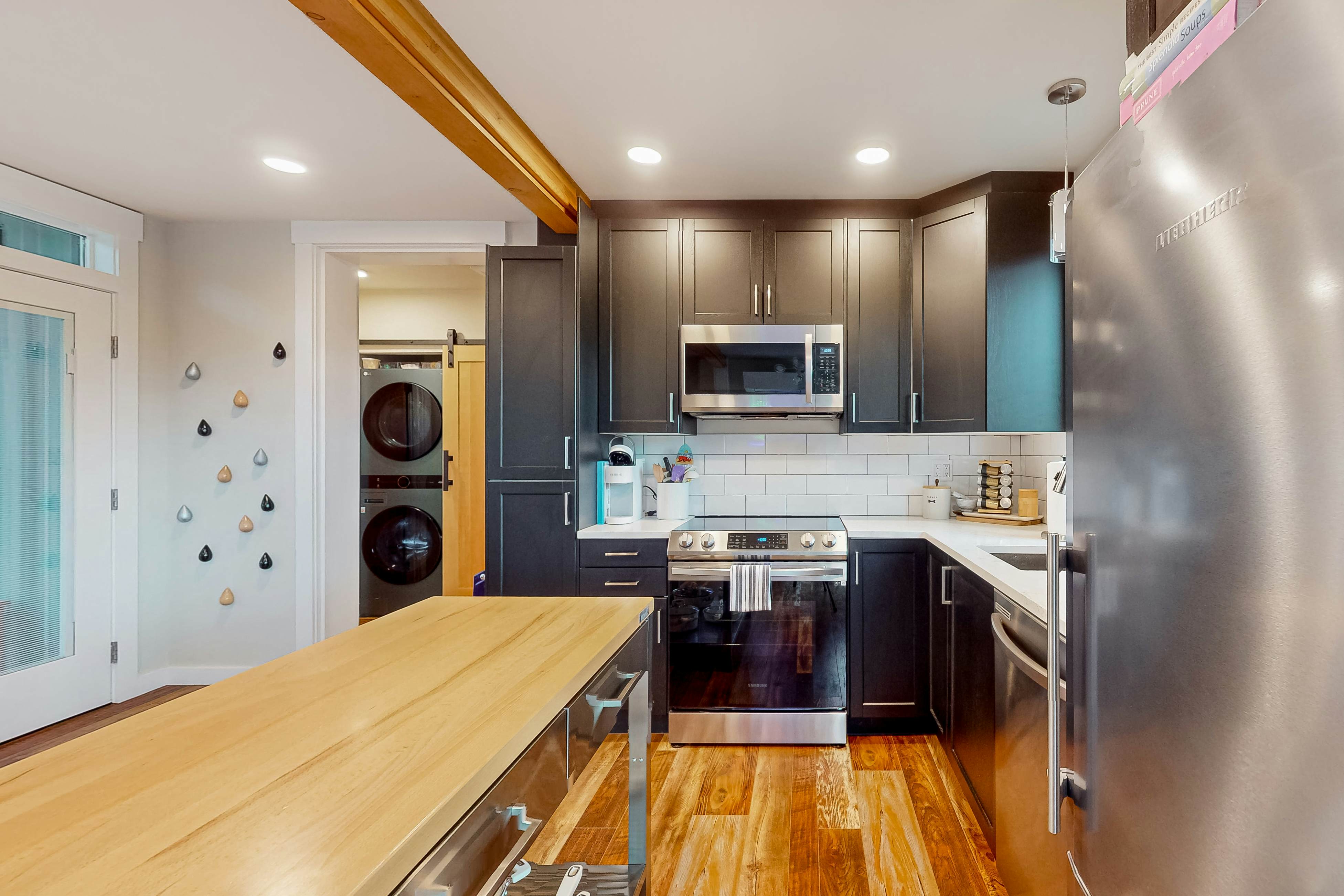 Dog-friendly, brand-new shipping container home, steps from the beach