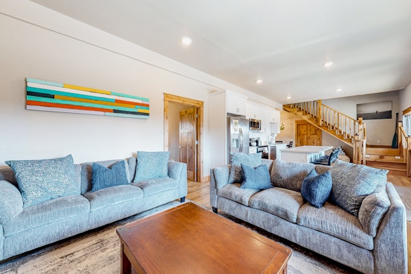 Costal Home a block from the beach with two story deck firepit large yard