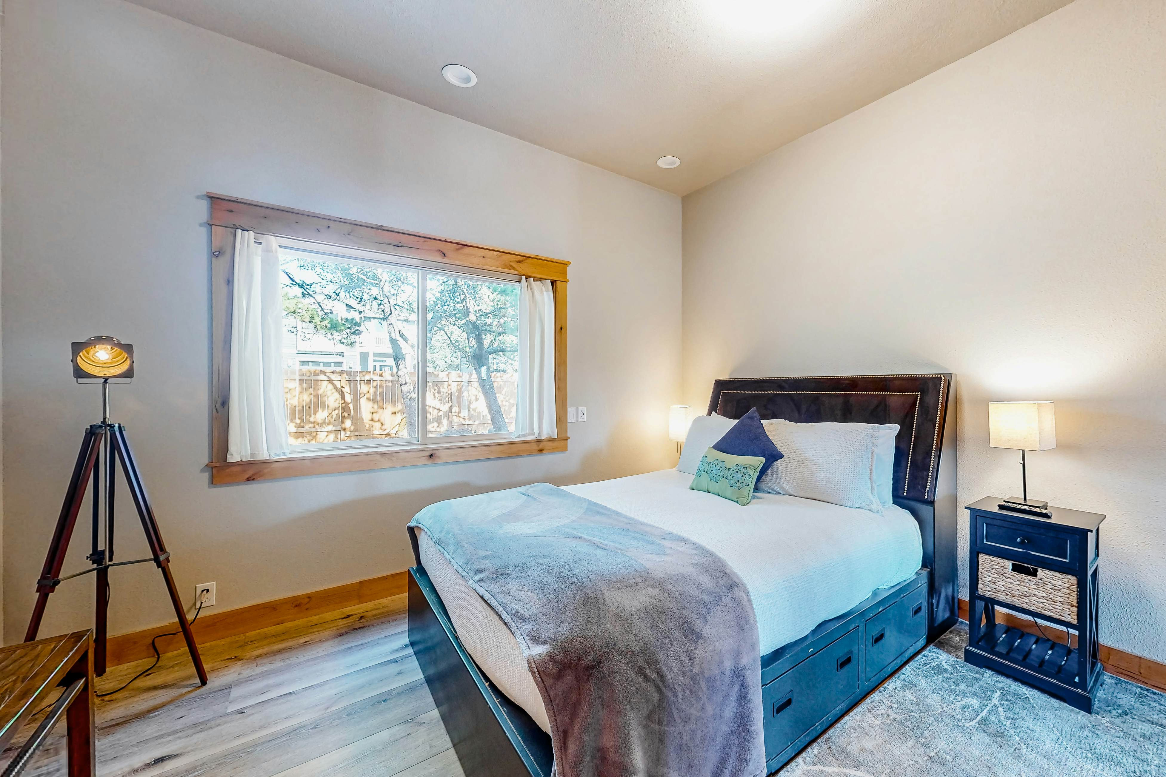 Costal Home a block from the beach with two-story deck, firepit, large yard