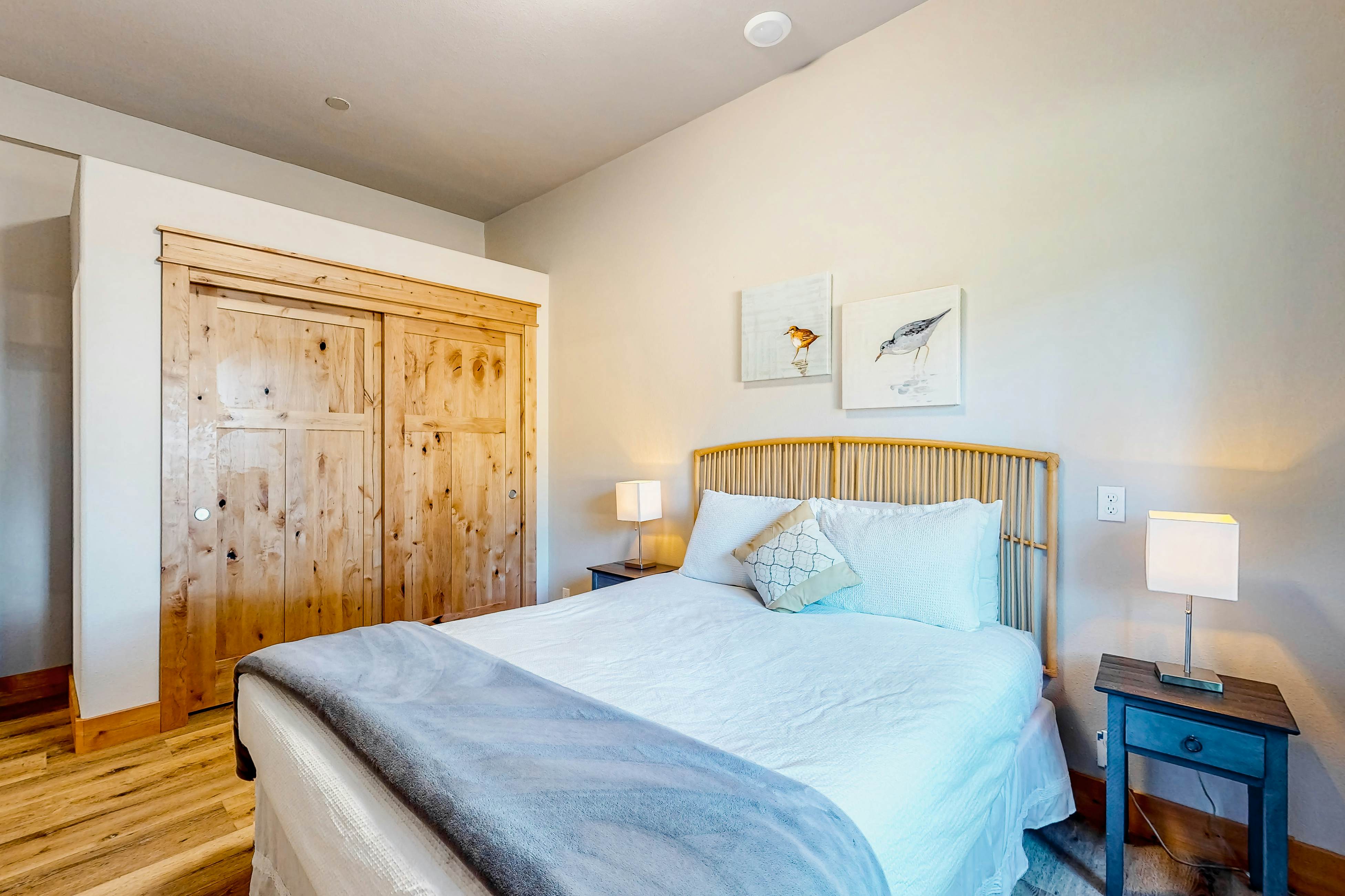 Costal Home a block from the beach with two-story deck, firepit, large yard