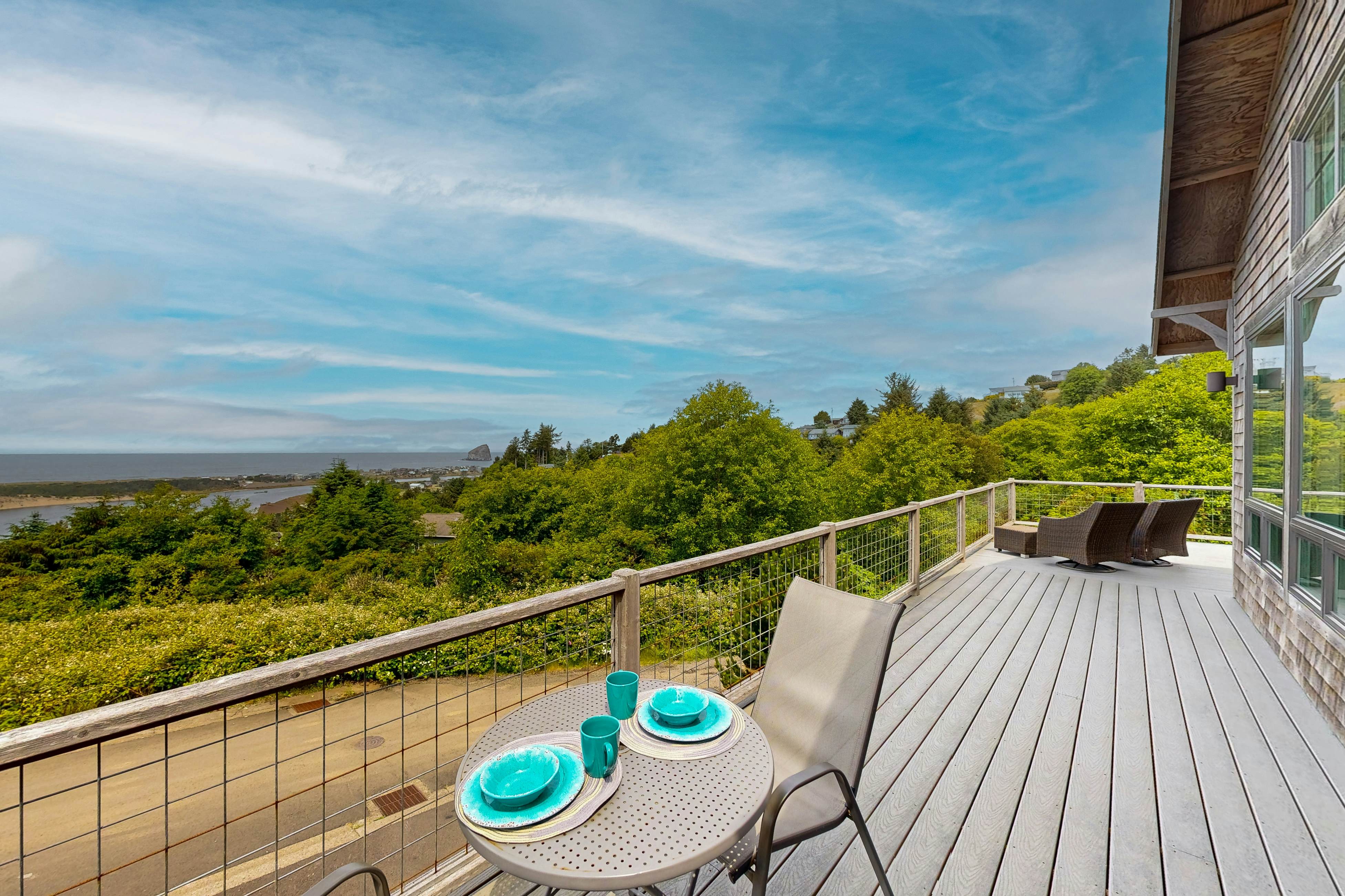 Luxury Coastal Retreat | Wrap Around Deck w/Panoramic Ocean Views