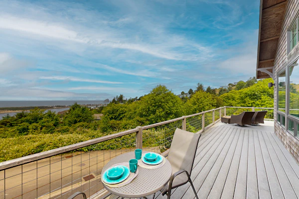 Luxury Coastal Retreat | Wrap Around Deck w/Panoramic Ocean Views