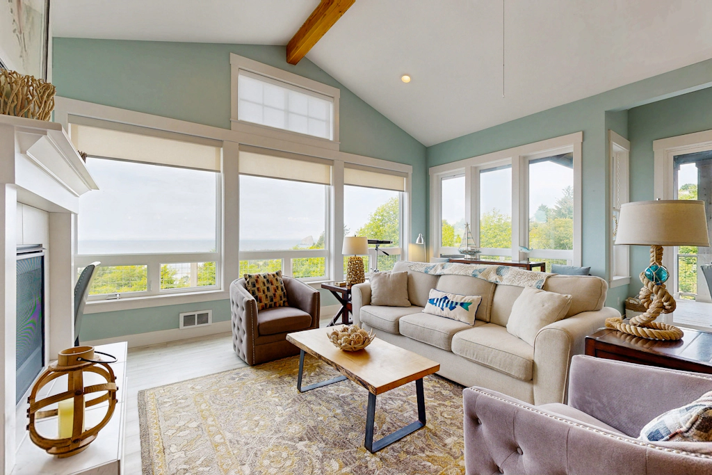 Luxury Coastal Retreat | Wrap Around Deck w/Panoramic Ocean Views