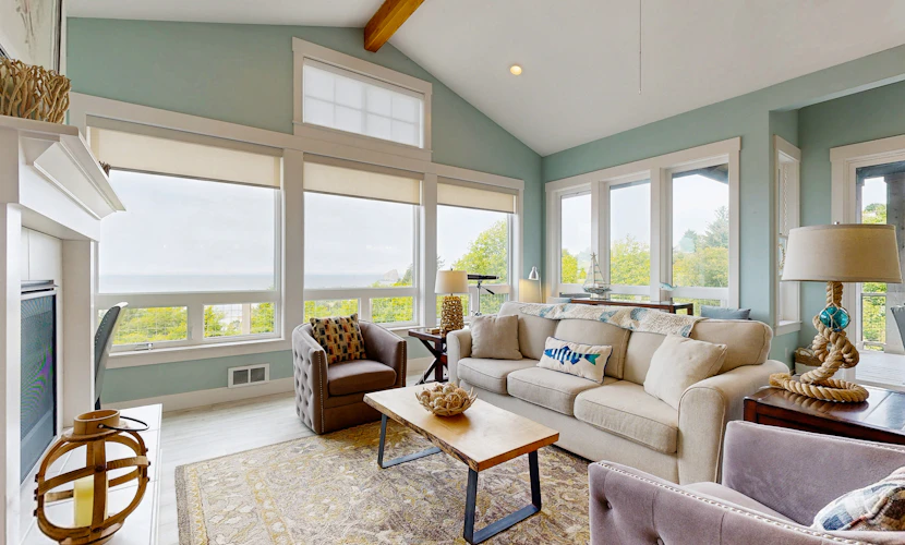 Luxury Coastal Retreat | Wrap Around Deck w/Panoramic Ocean Views