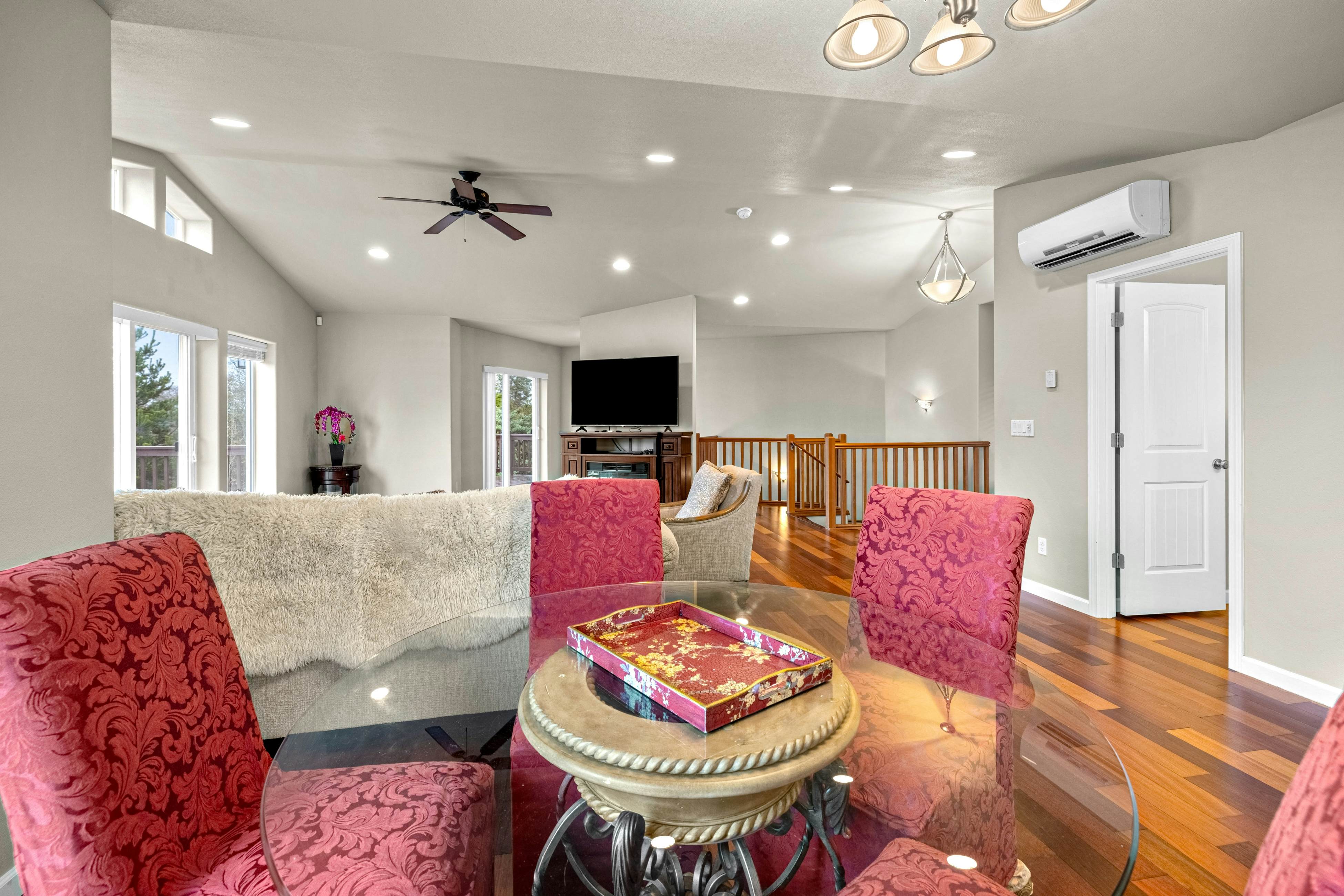 Three-story ocean view home with balconies, grill, & open layout - dog-friendly
