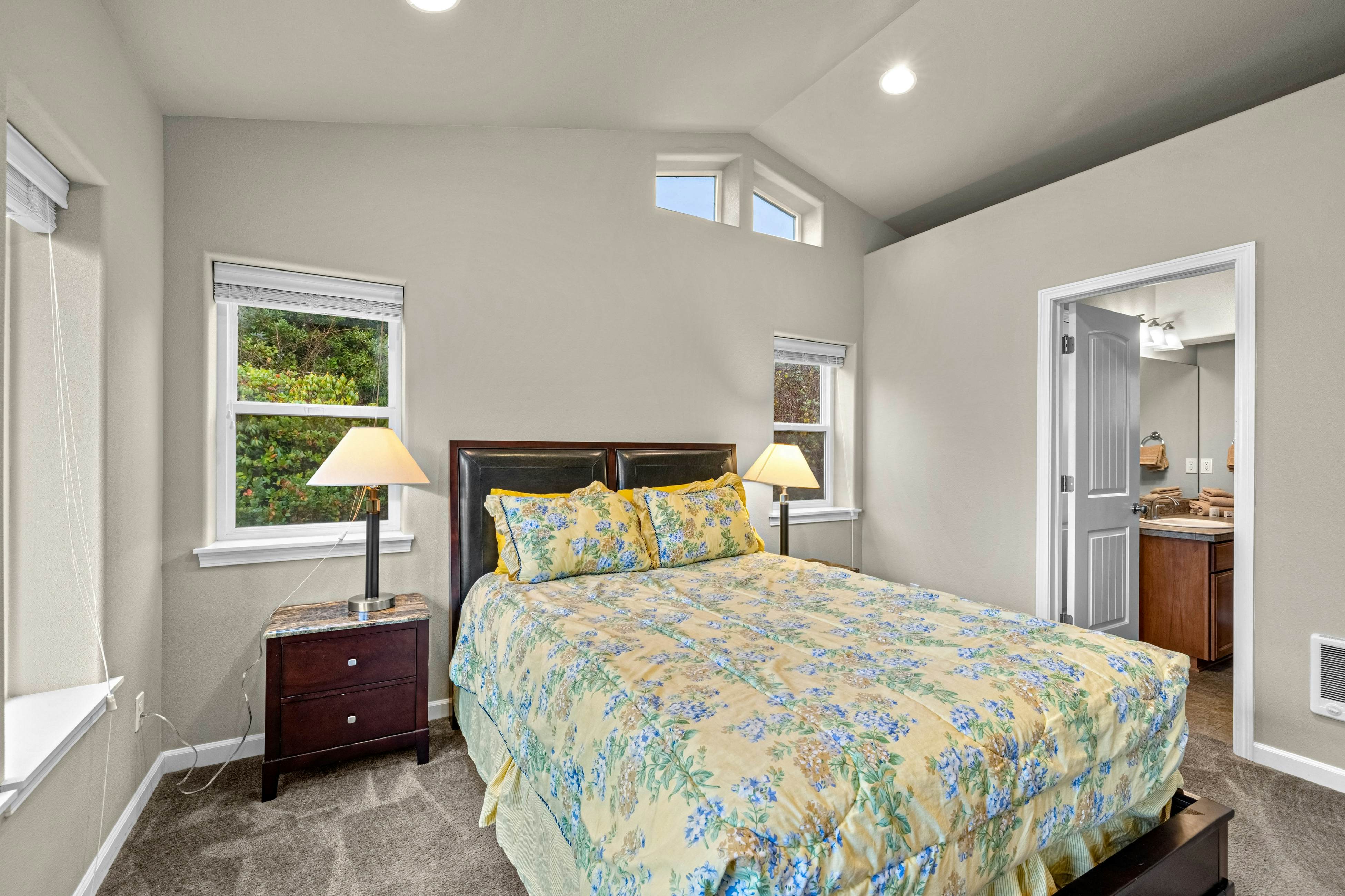 Three-story ocean view home with balconies, grill, & open layout - dog-friendly