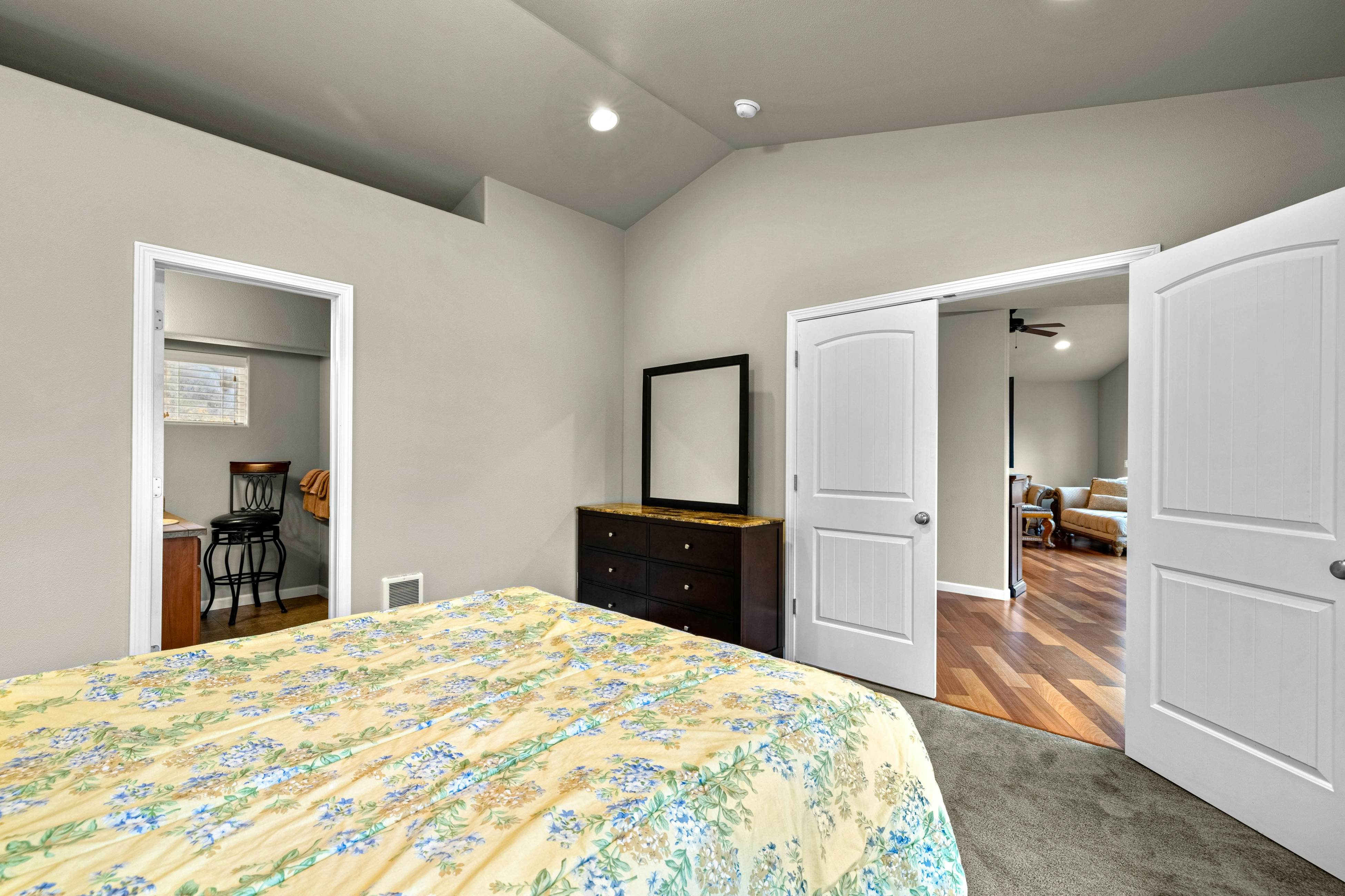 Three-story ocean view home with balconies, grill, & open layout - dog-friendly