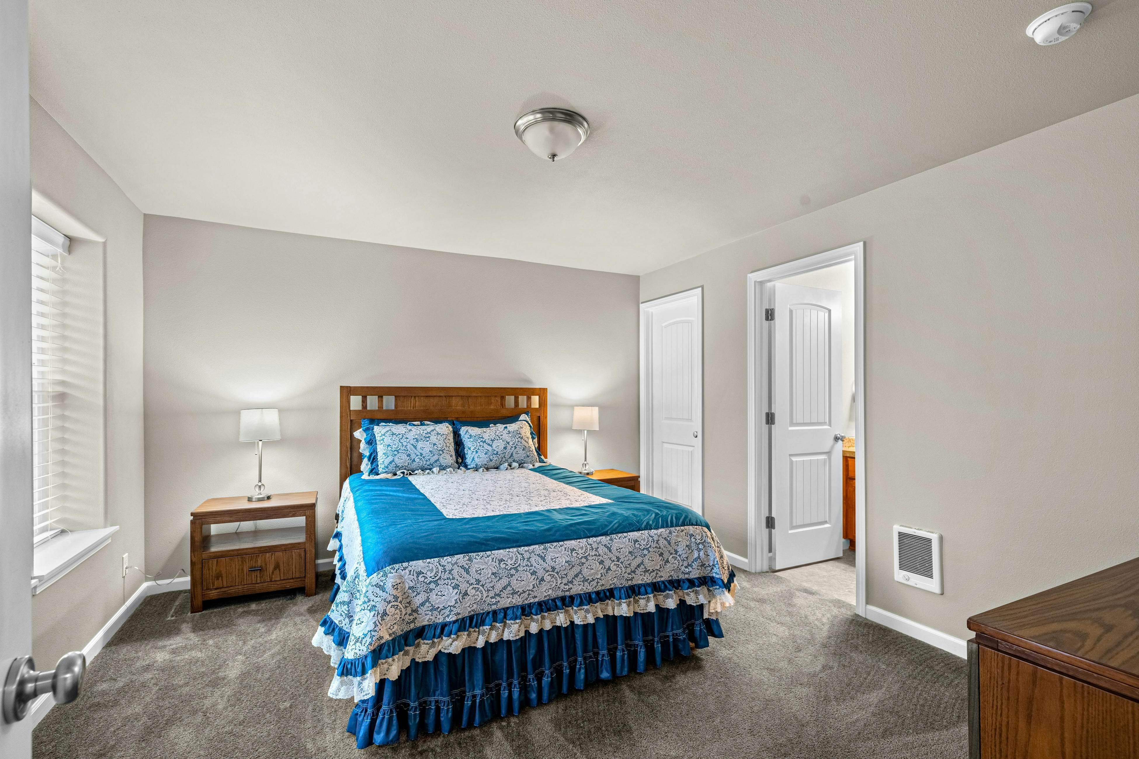 Three-story ocean view home with balconies, grill, & open layout - dog-friendly