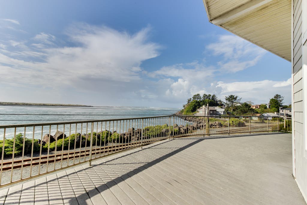 Dog Friendly Bay View Home with Nautical Decor Close to Beach