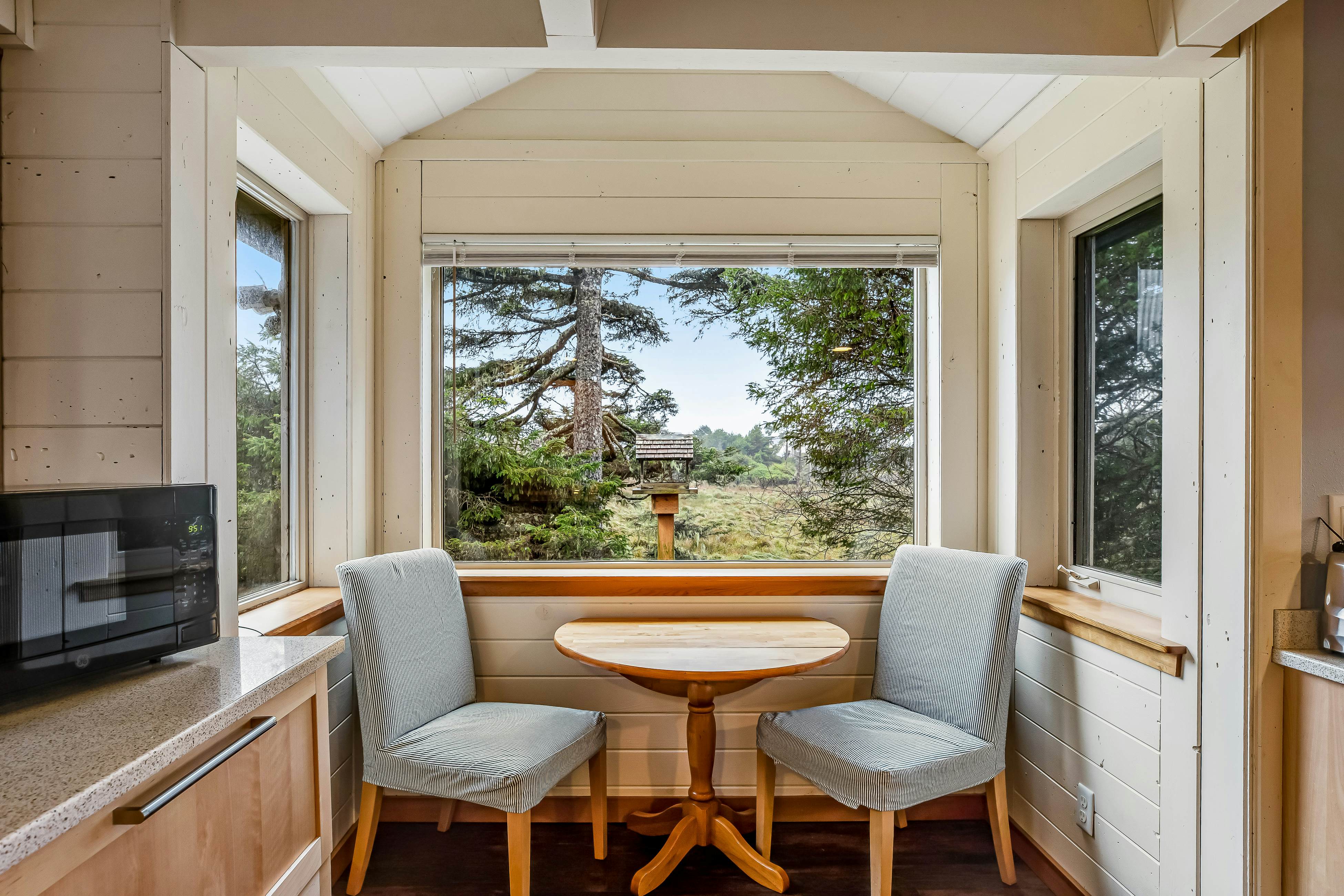 Ocean & lake view home with private hot tub & beach access