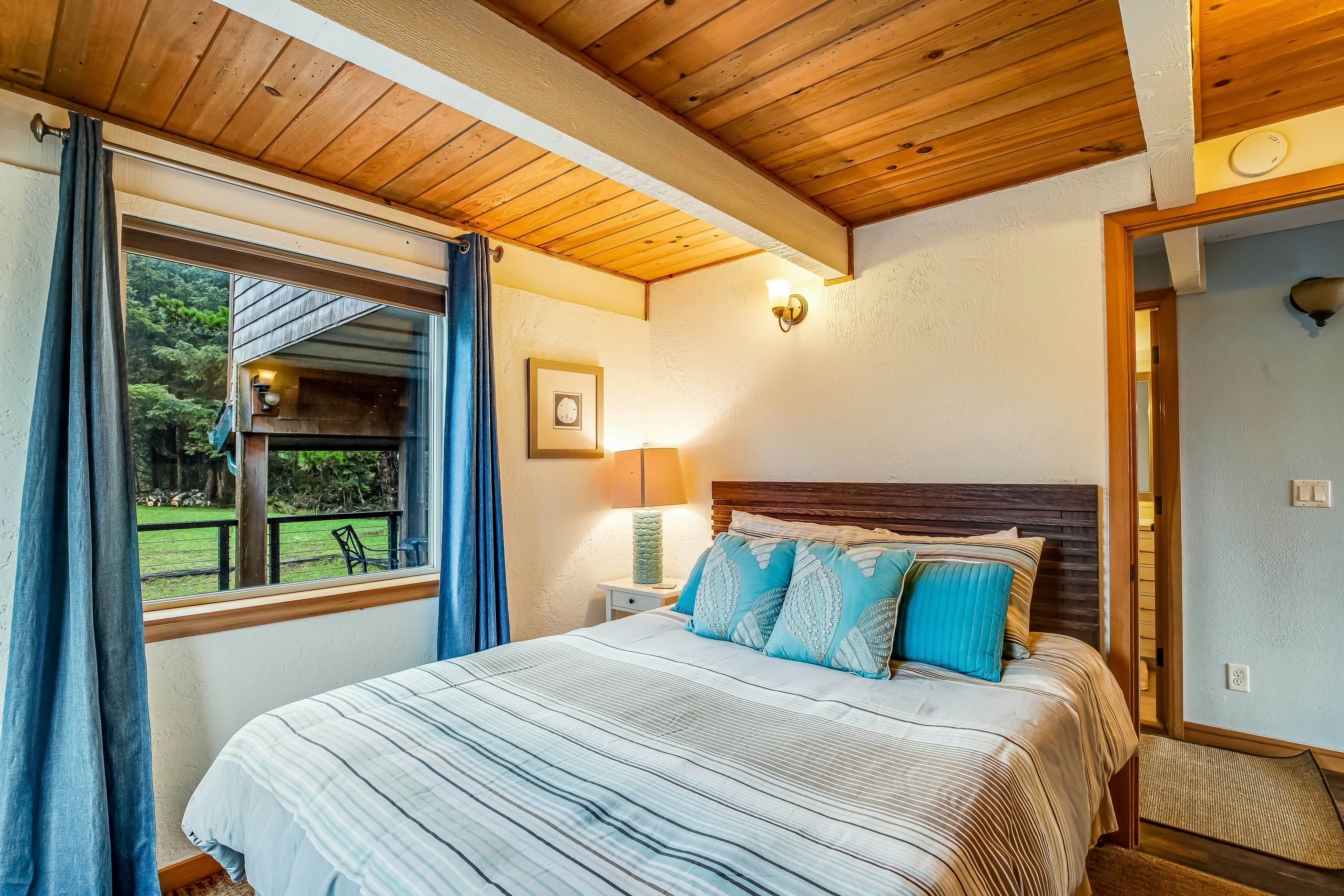 Ocean & lake view home with private hot tub & beach access