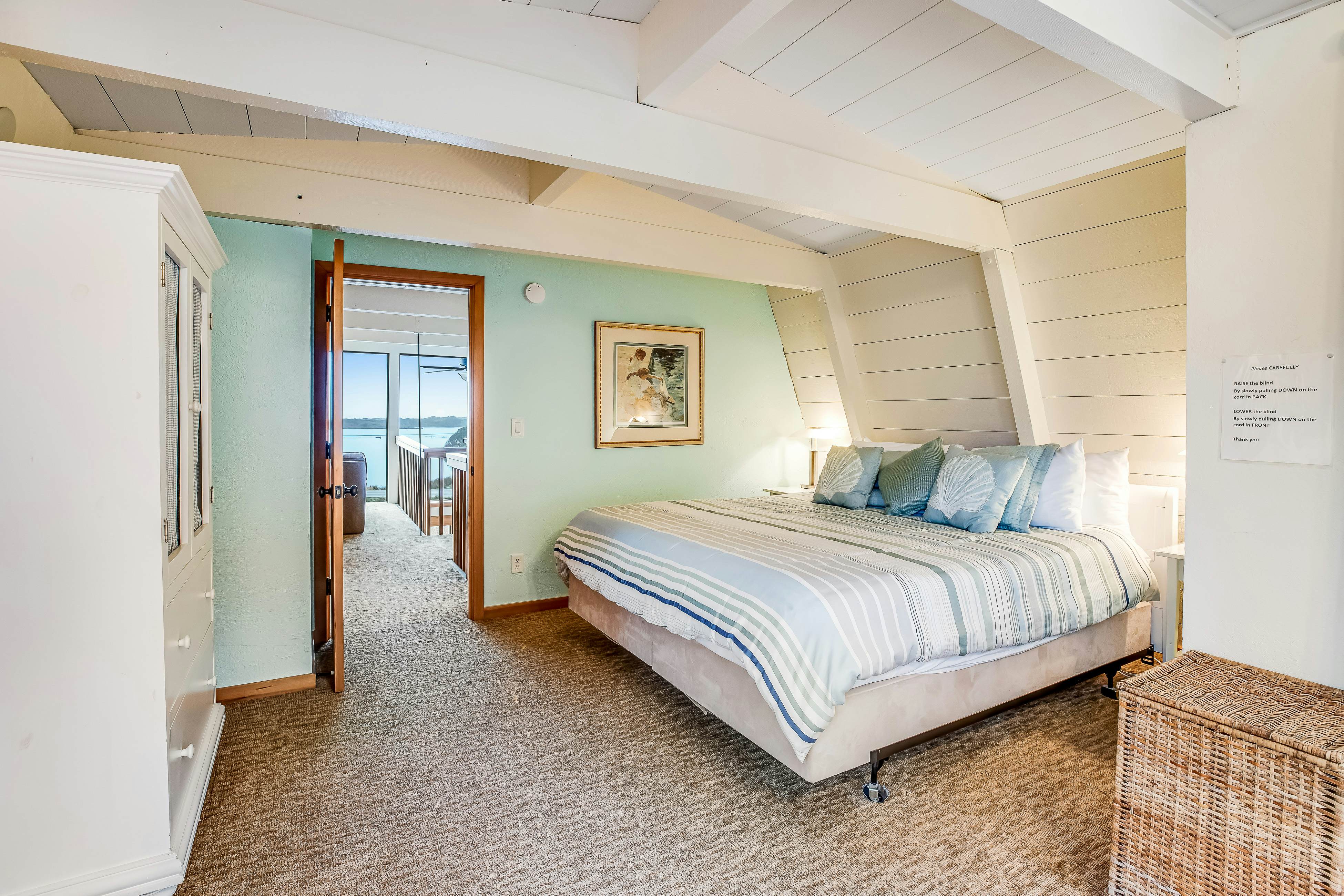 Ocean & lake view home with private hot tub & beach access