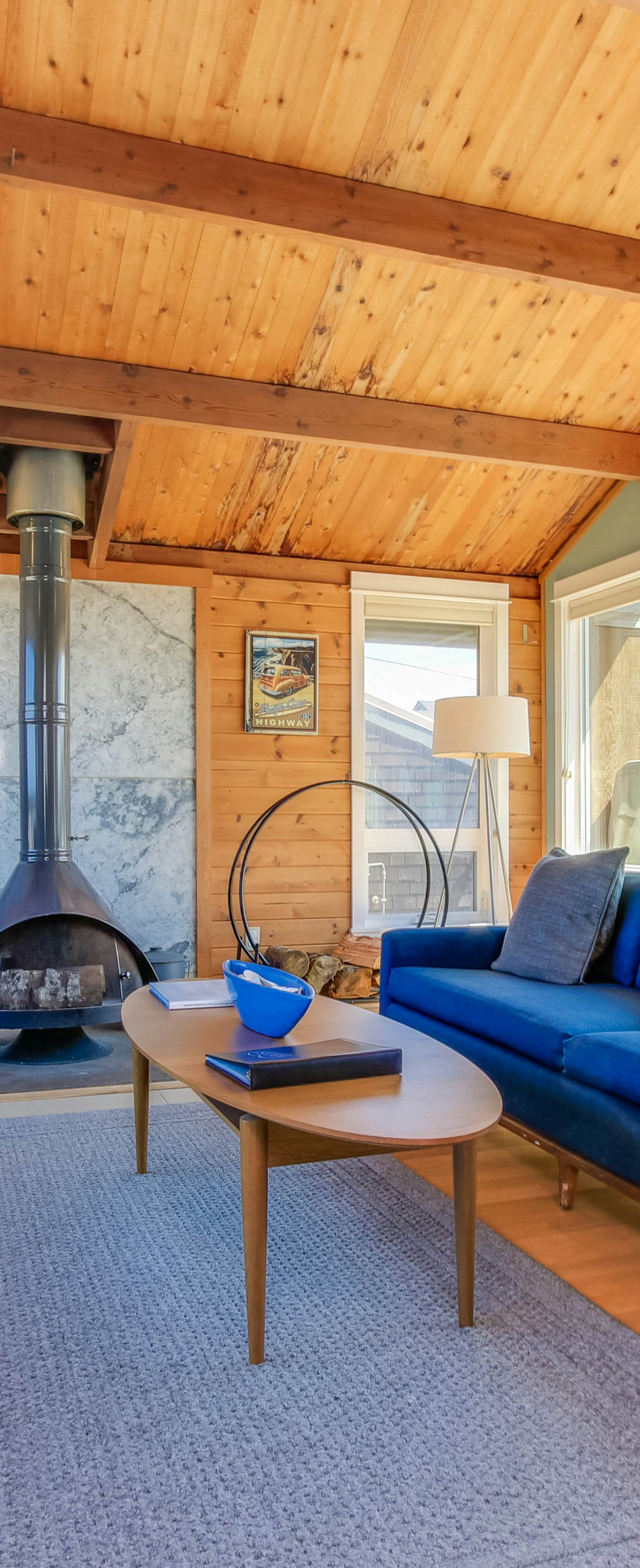 Modern oceanfront home with stunning ocean views and nearby beach access