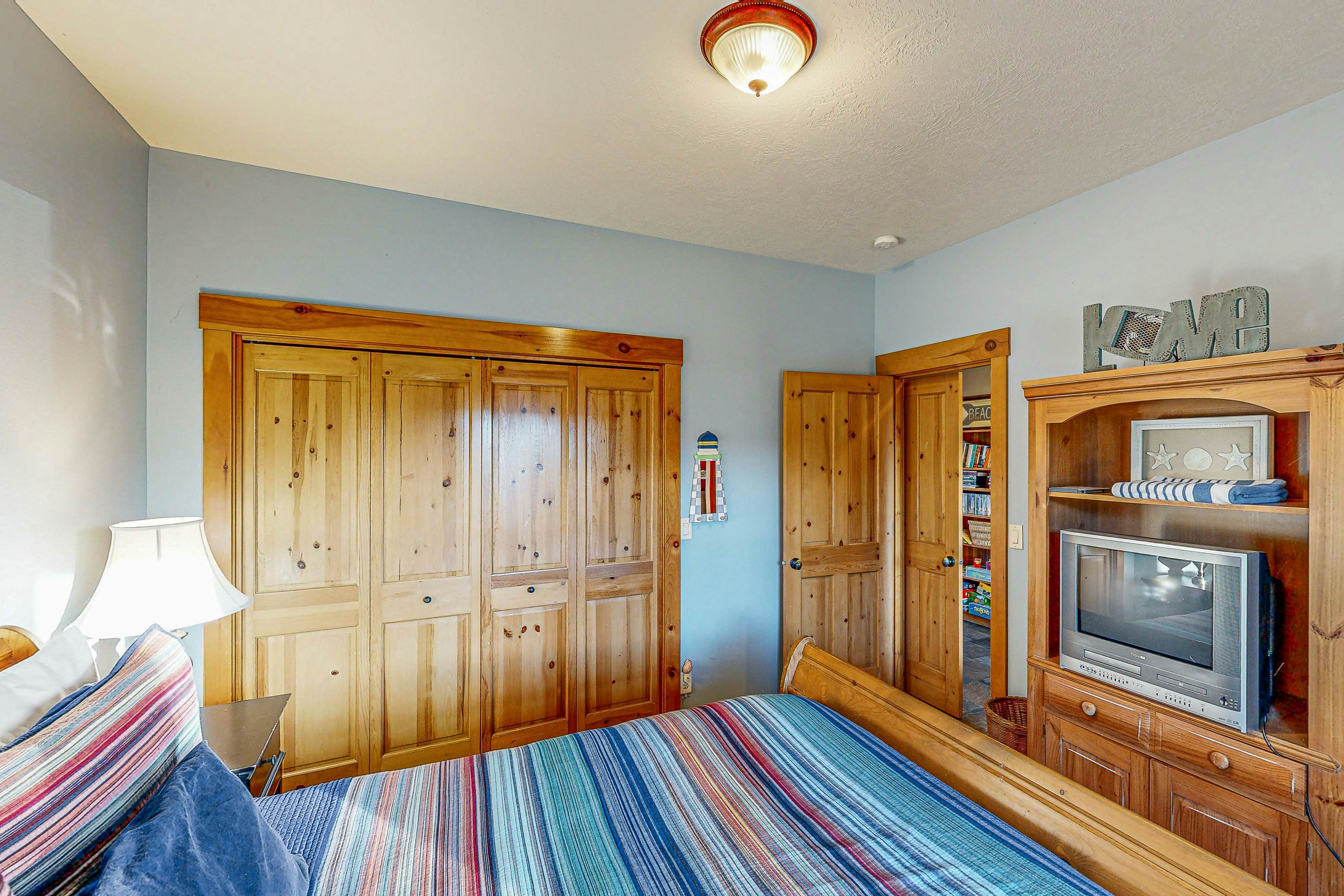 Spacious Home with Private Hot Tub & Ocean Views - One Block to the Beach