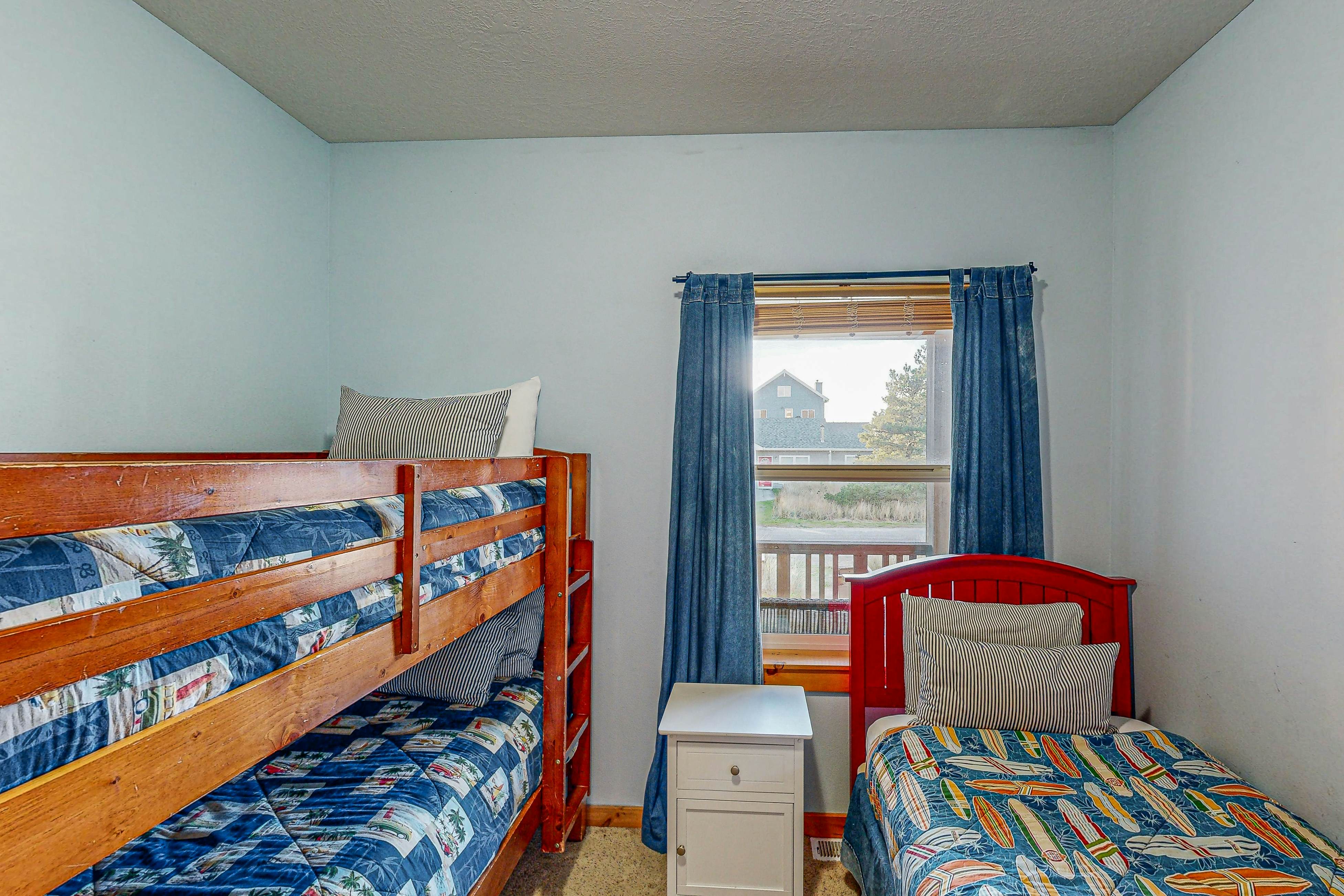 Spacious Home with Private Hot Tub & Ocean Views - One Block to the Beach