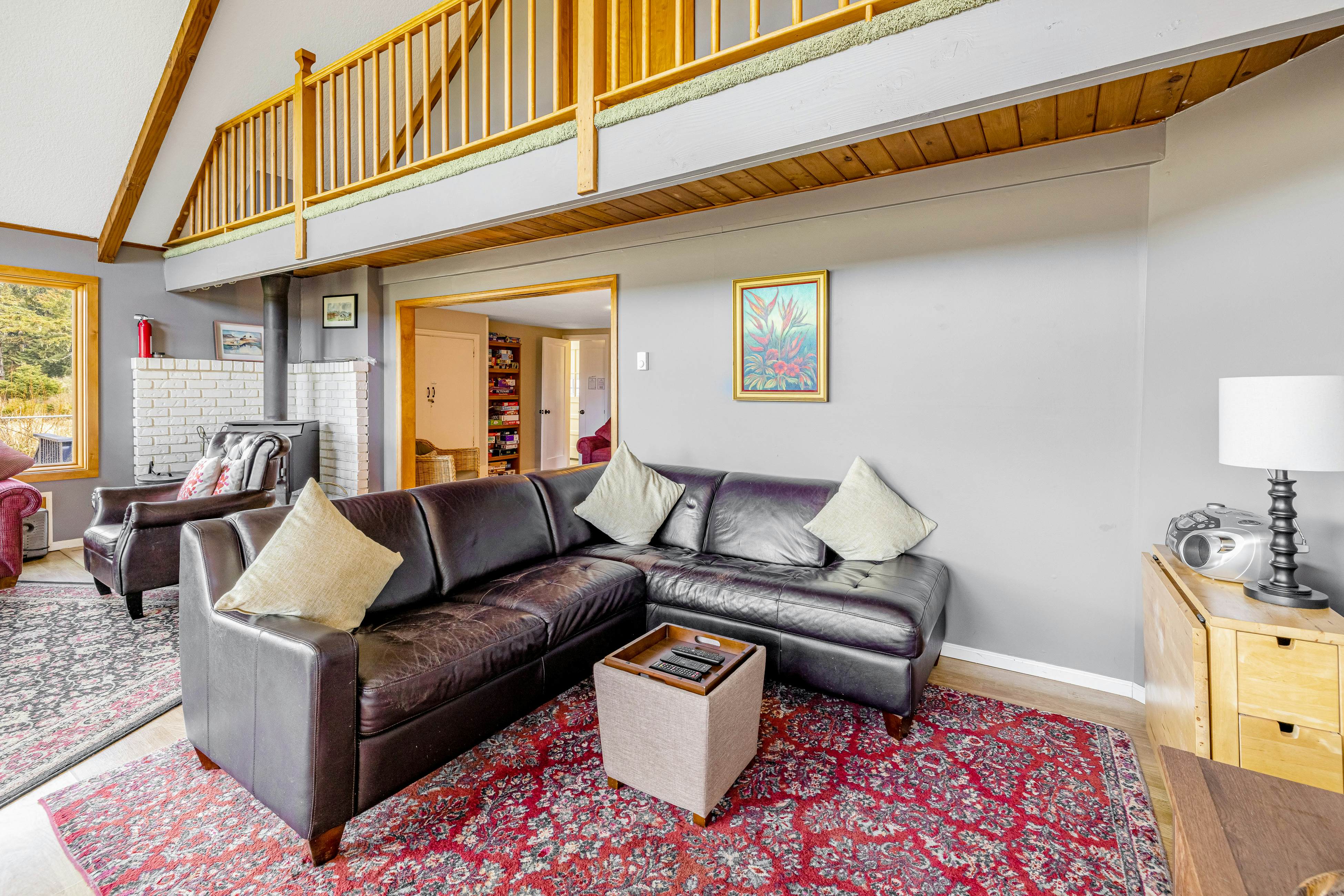 Serene Sandlake Bayfront Home with WiFi & Private Hot Tub - Dogs Welcome