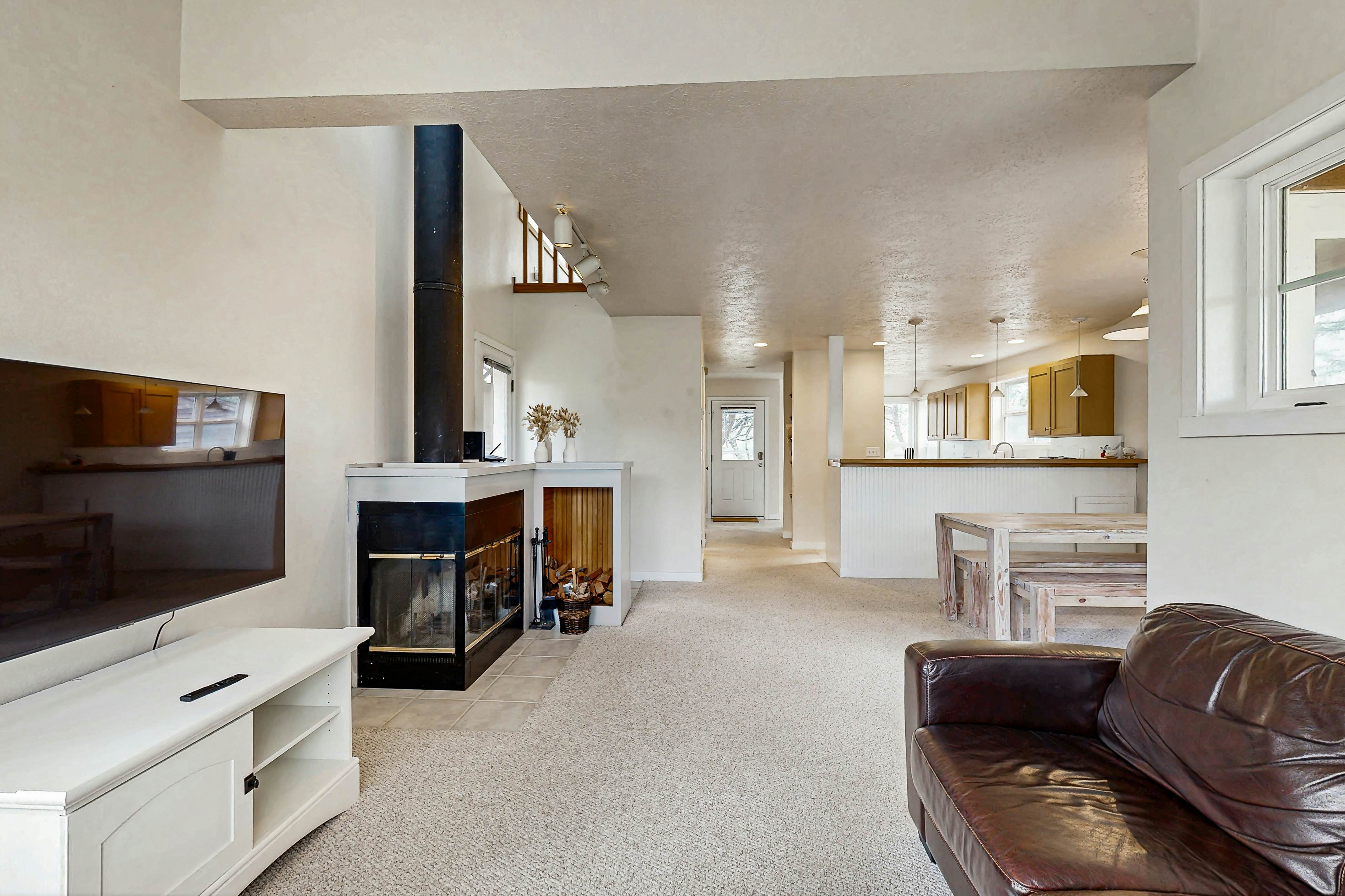 Modern, two-story, dog-friendly home located close to beaches & trails