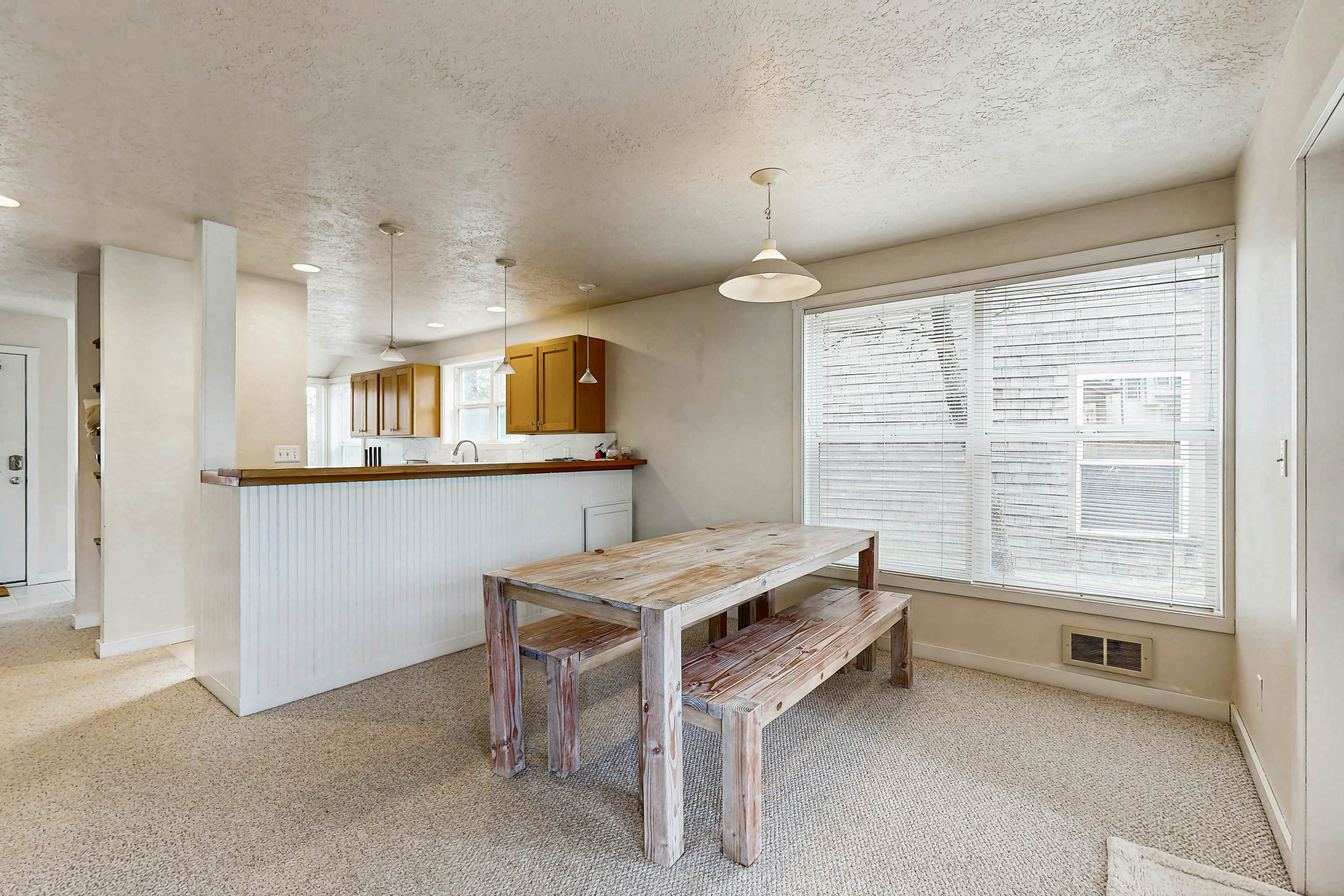 Modern, two-story, dog-friendly home located close to beaches & trails