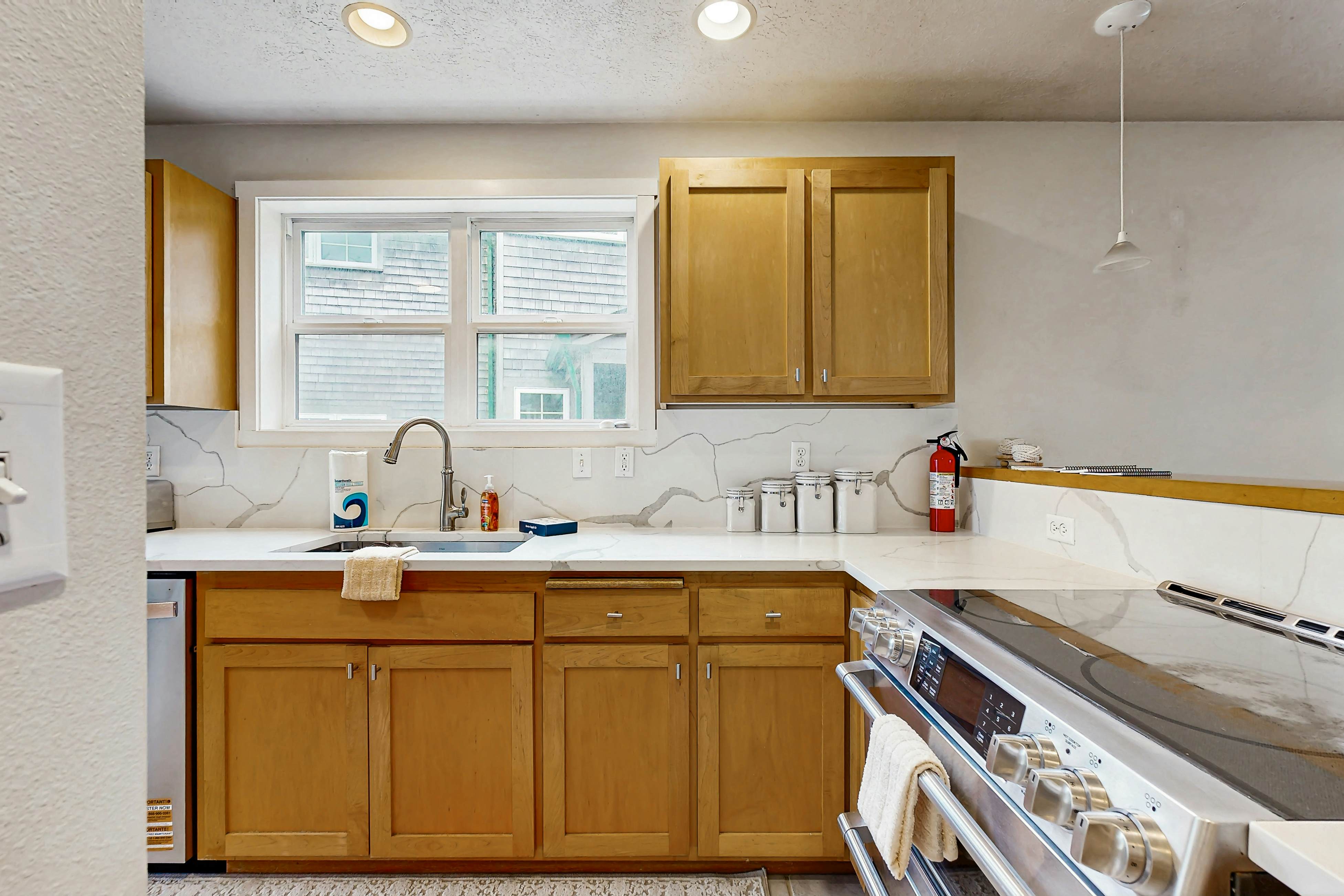 Modern, two-story, dog-friendly home located close to beaches & trails