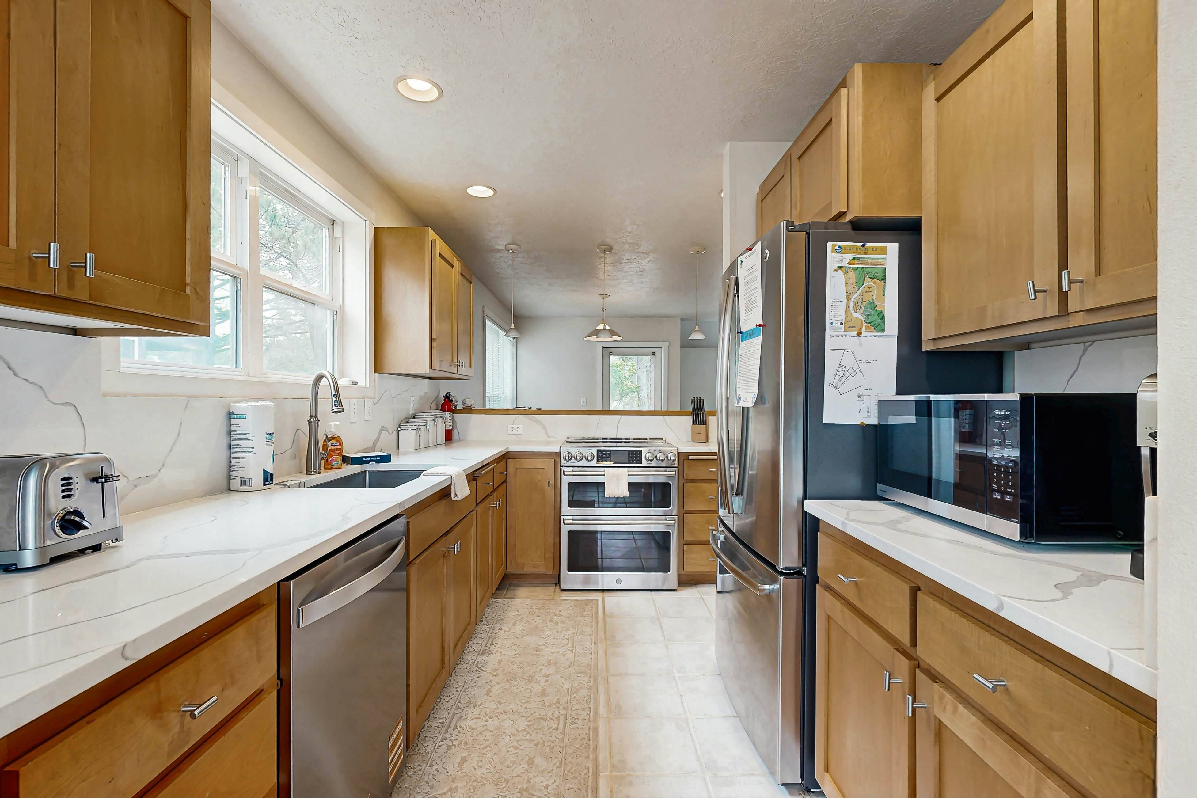 Modern, two-story, dog-friendly home located close to beaches & trails