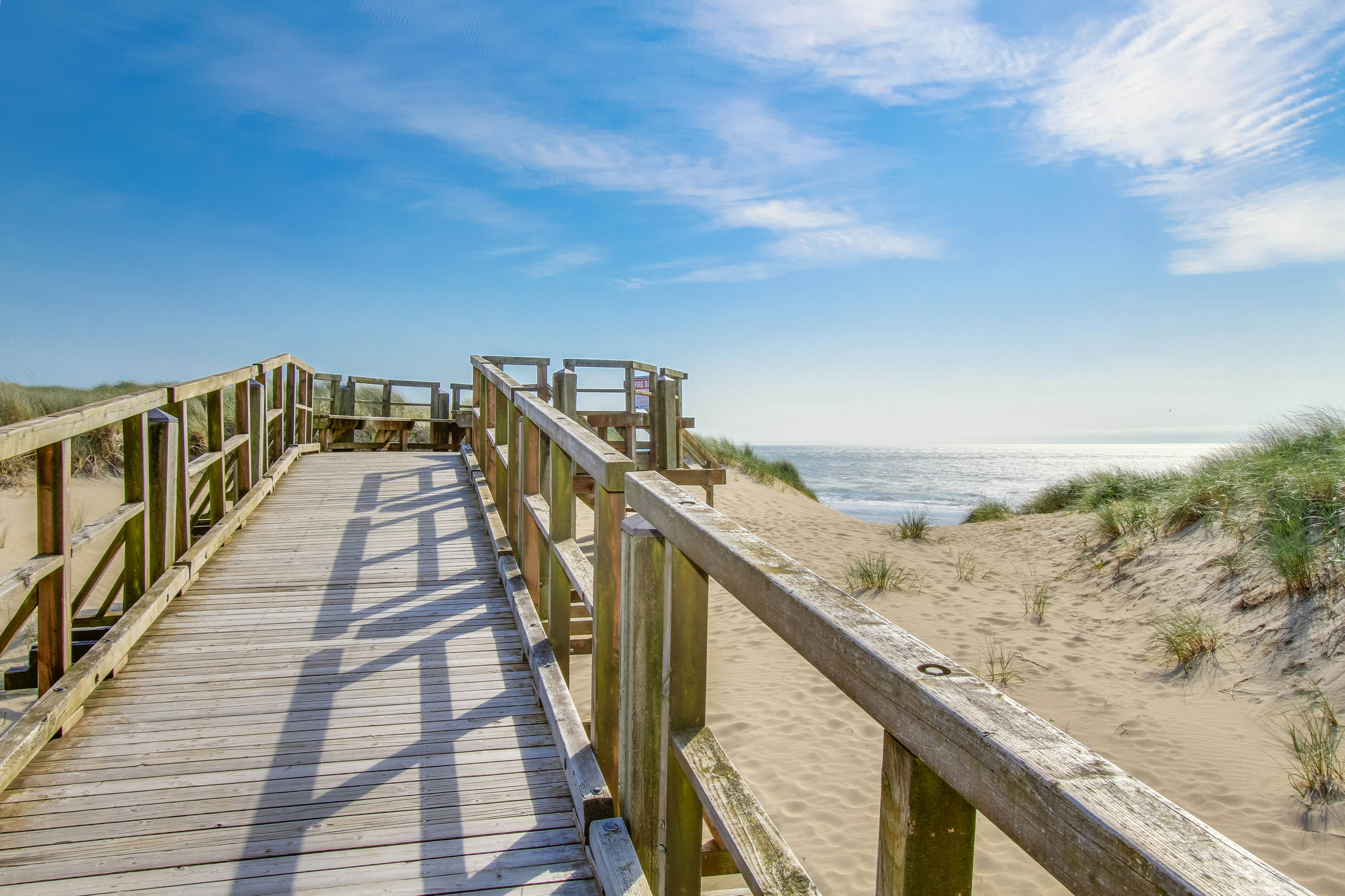 Modern, two-story, dog-friendly home located close to beaches & trails