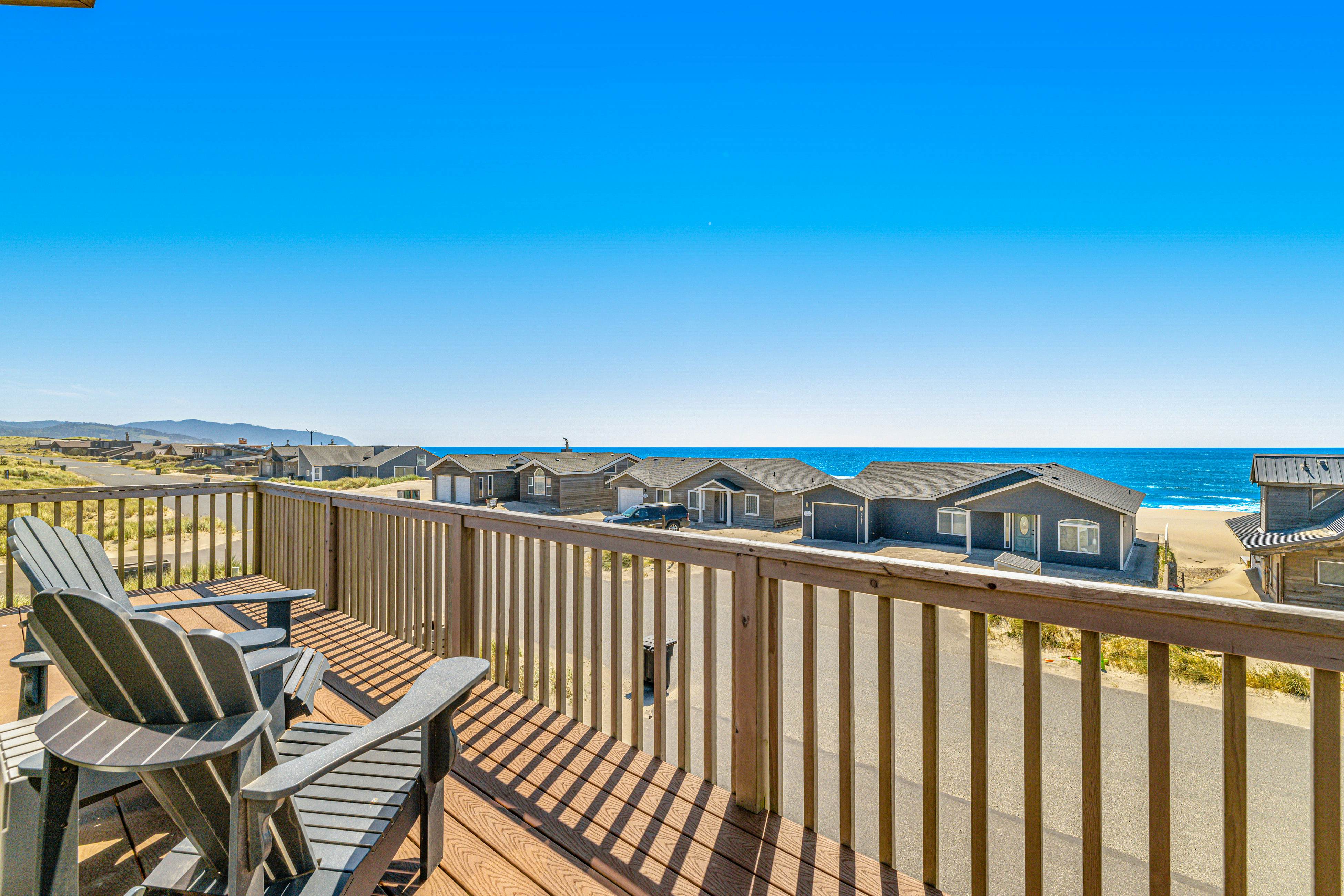 Dog-Friendly House w/ Ocean Views, Hot Tub, Arcade Machine, & Easy Beach Access