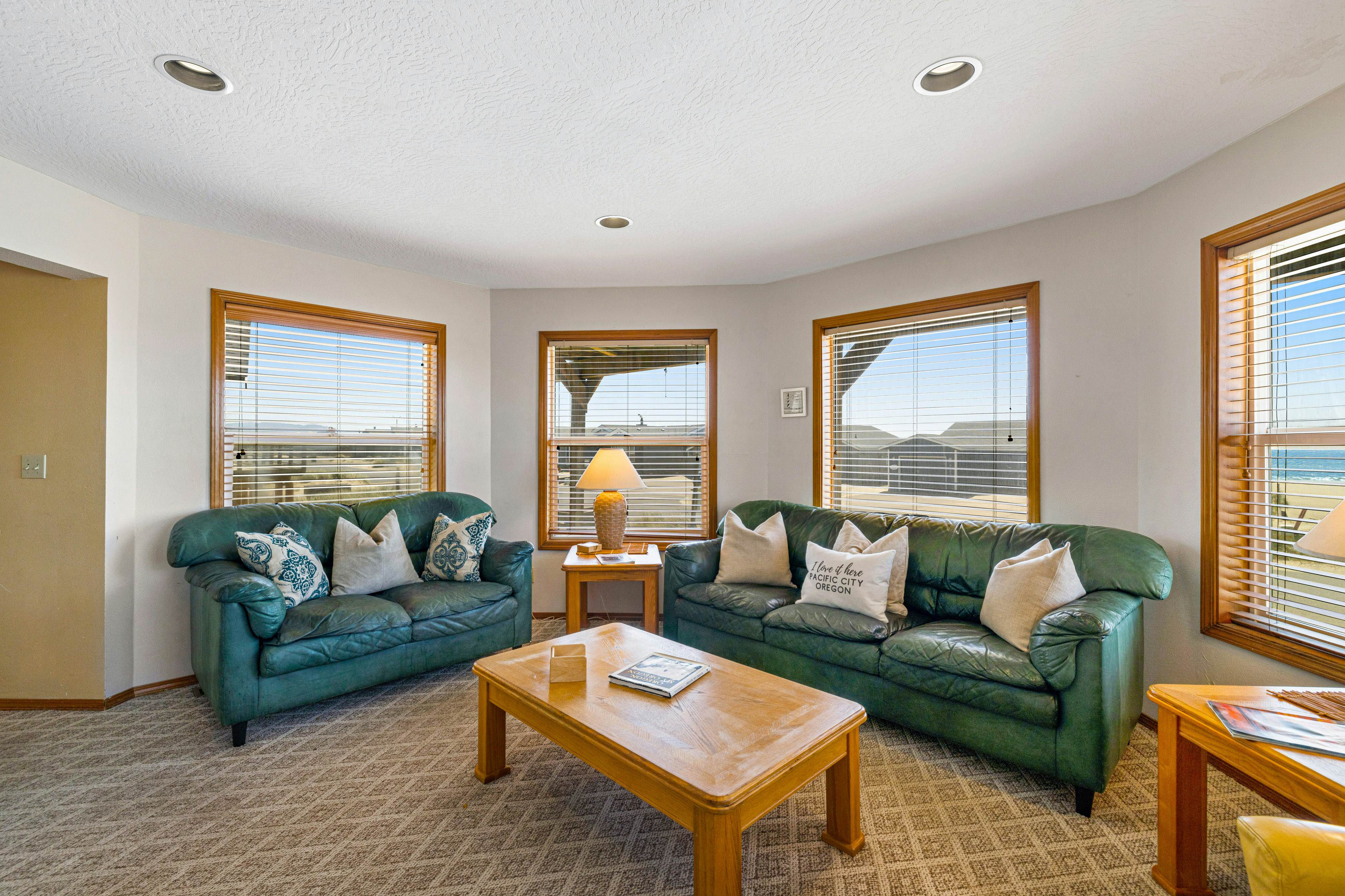 Dog-Friendly House w/ Ocean Views, Hot Tub, Arcade Machine, & Easy Beach Access