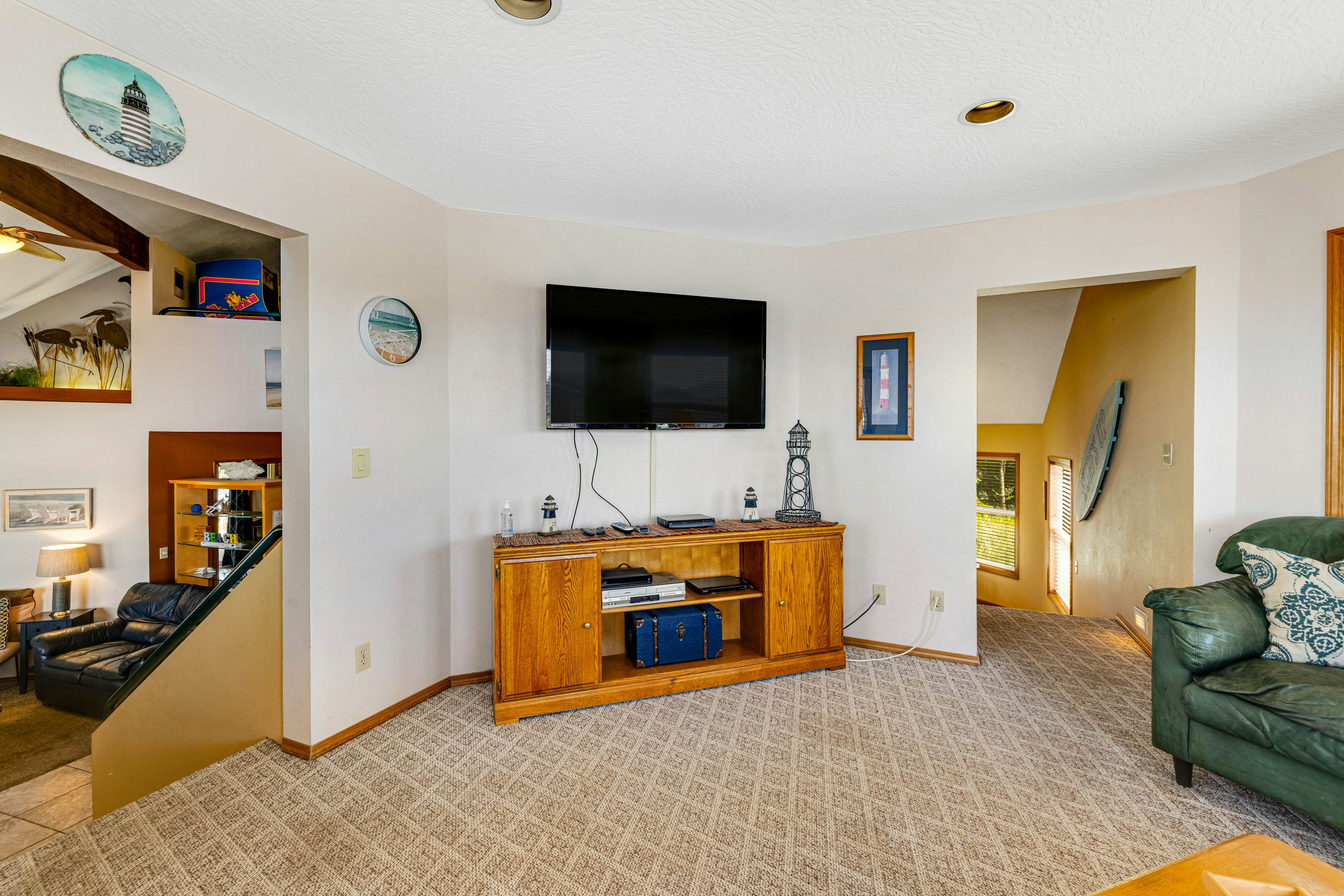 Dog-Friendly House w/ Ocean Views, Hot Tub, Arcade Machine, & Easy Beach Access