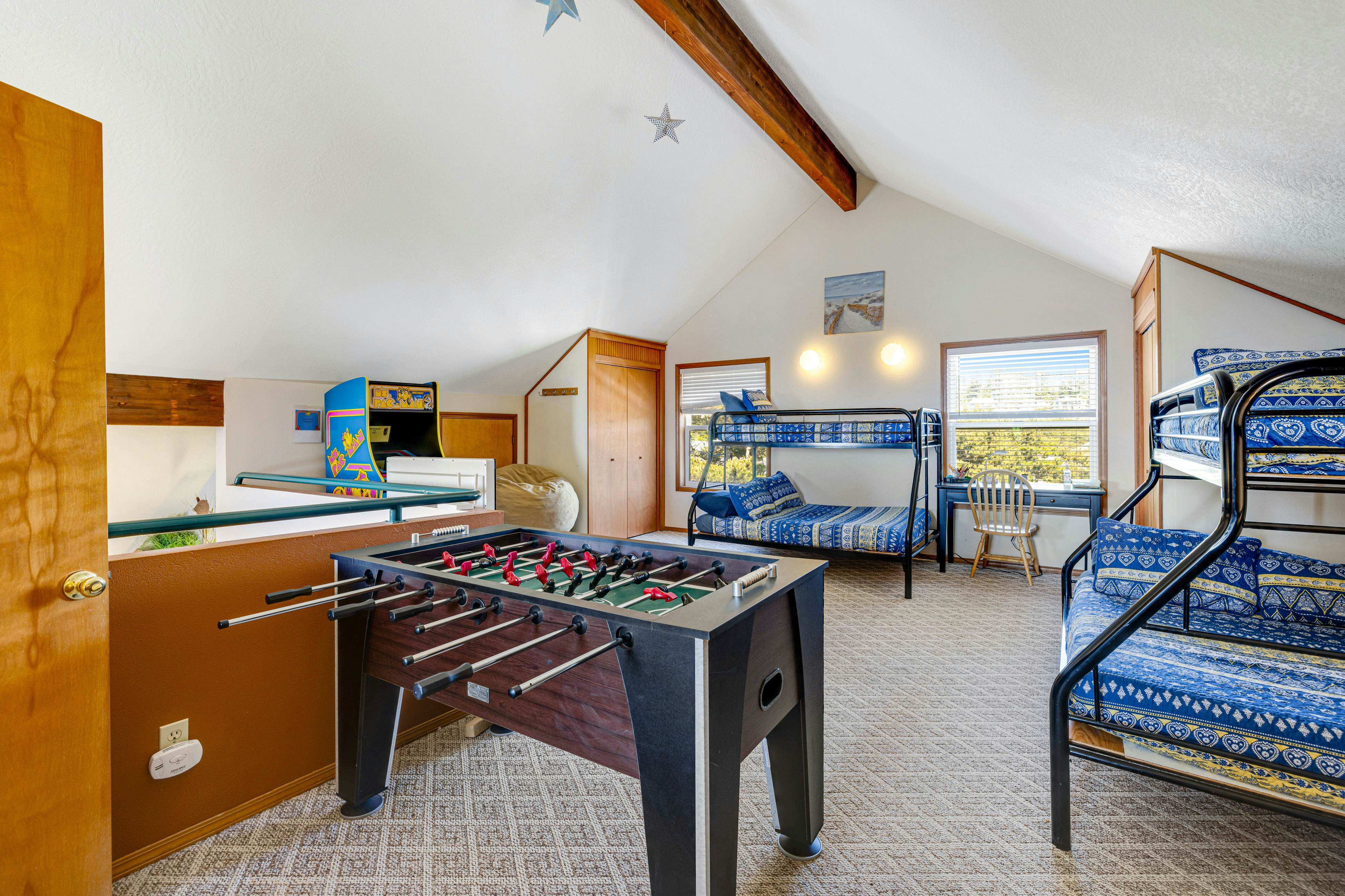 Dog-Friendly House w/ Ocean Views, Hot Tub, Arcade Machine, & Easy Beach Access