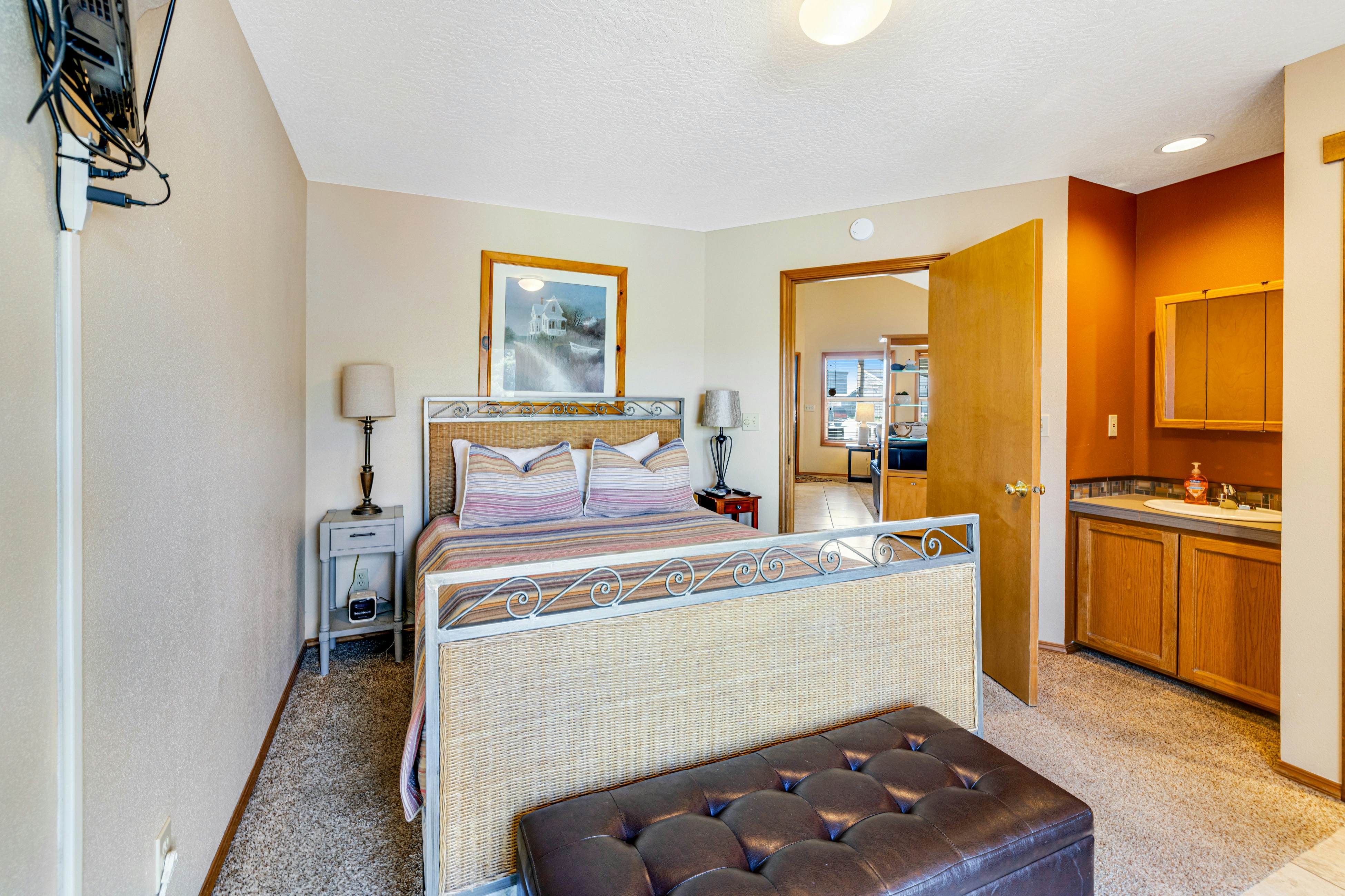 Dog-Friendly House w/ Ocean Views, Hot Tub, Arcade Machine, & Easy Beach Access