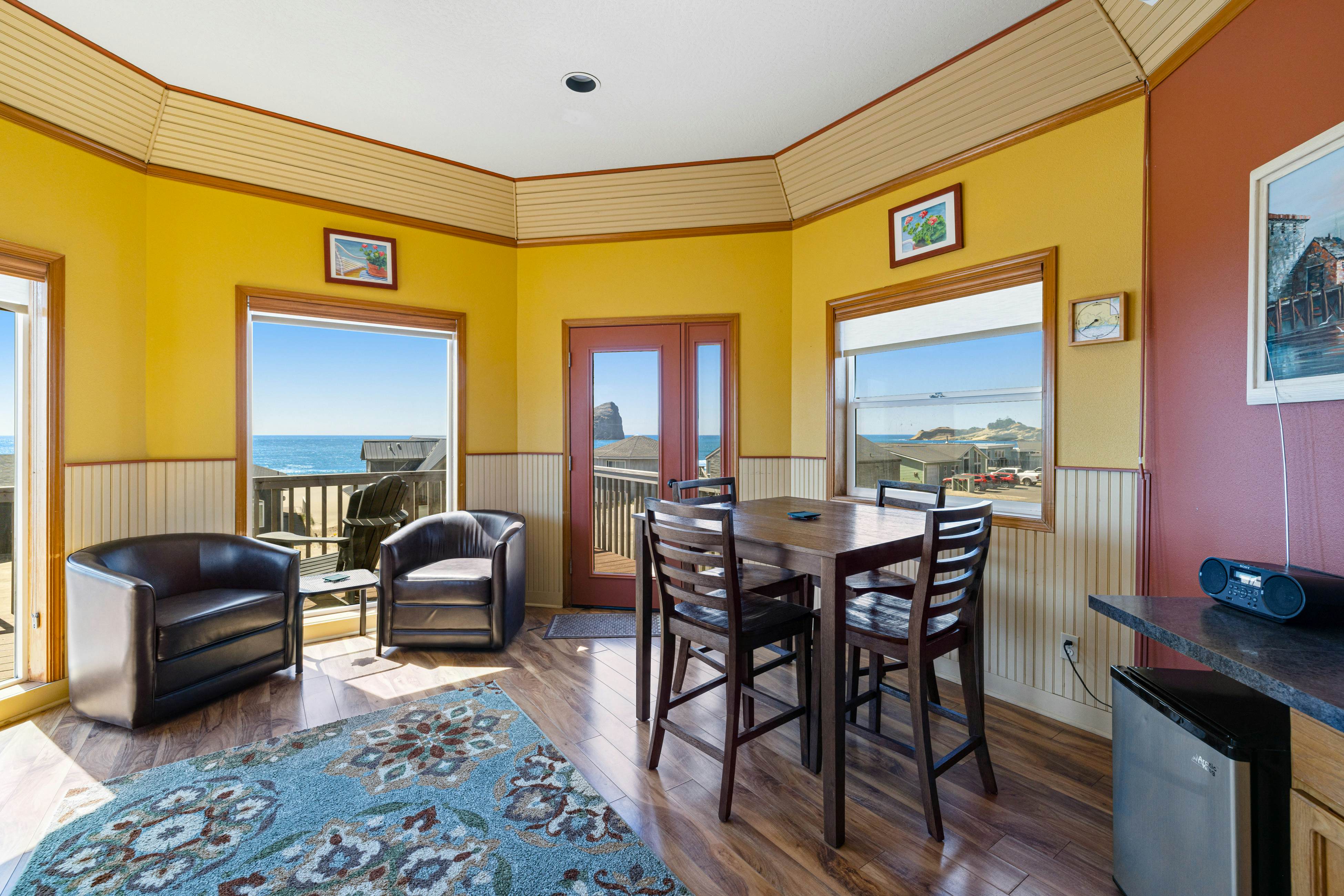 Dog-Friendly House w/ Ocean Views, Hot Tub, Arcade Machine, & Easy Beach Access