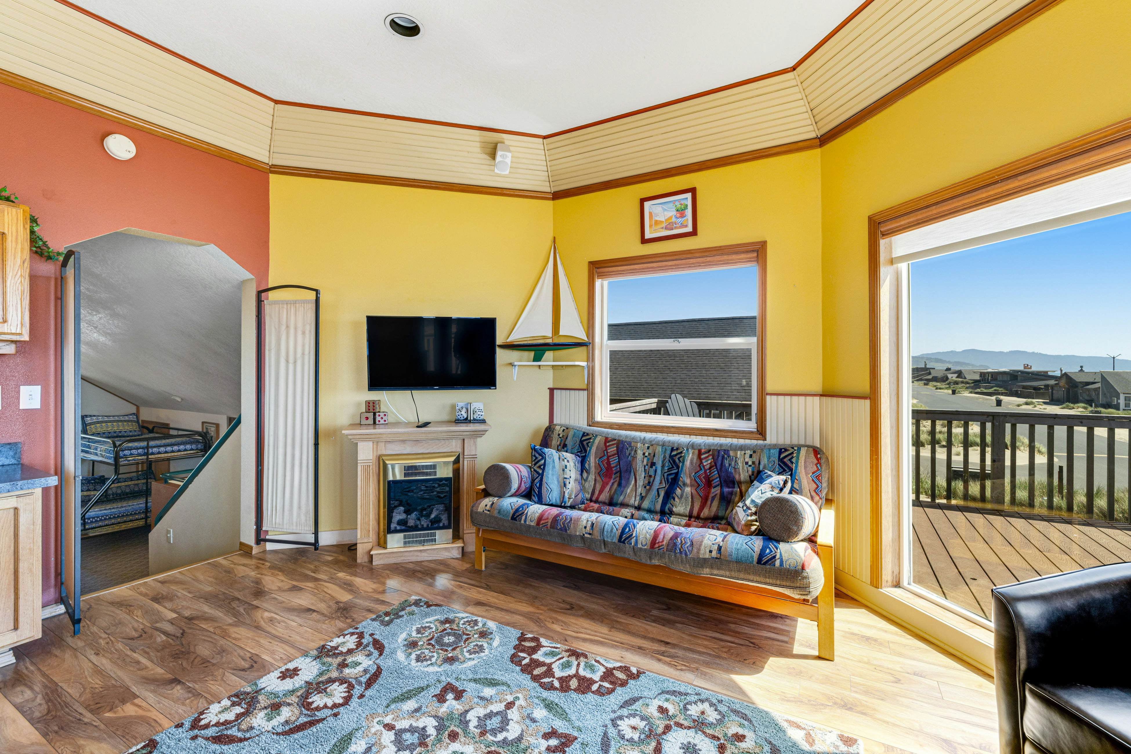 Dog-Friendly House w/ Ocean Views, Hot Tub, Arcade Machine, & Easy Beach Access