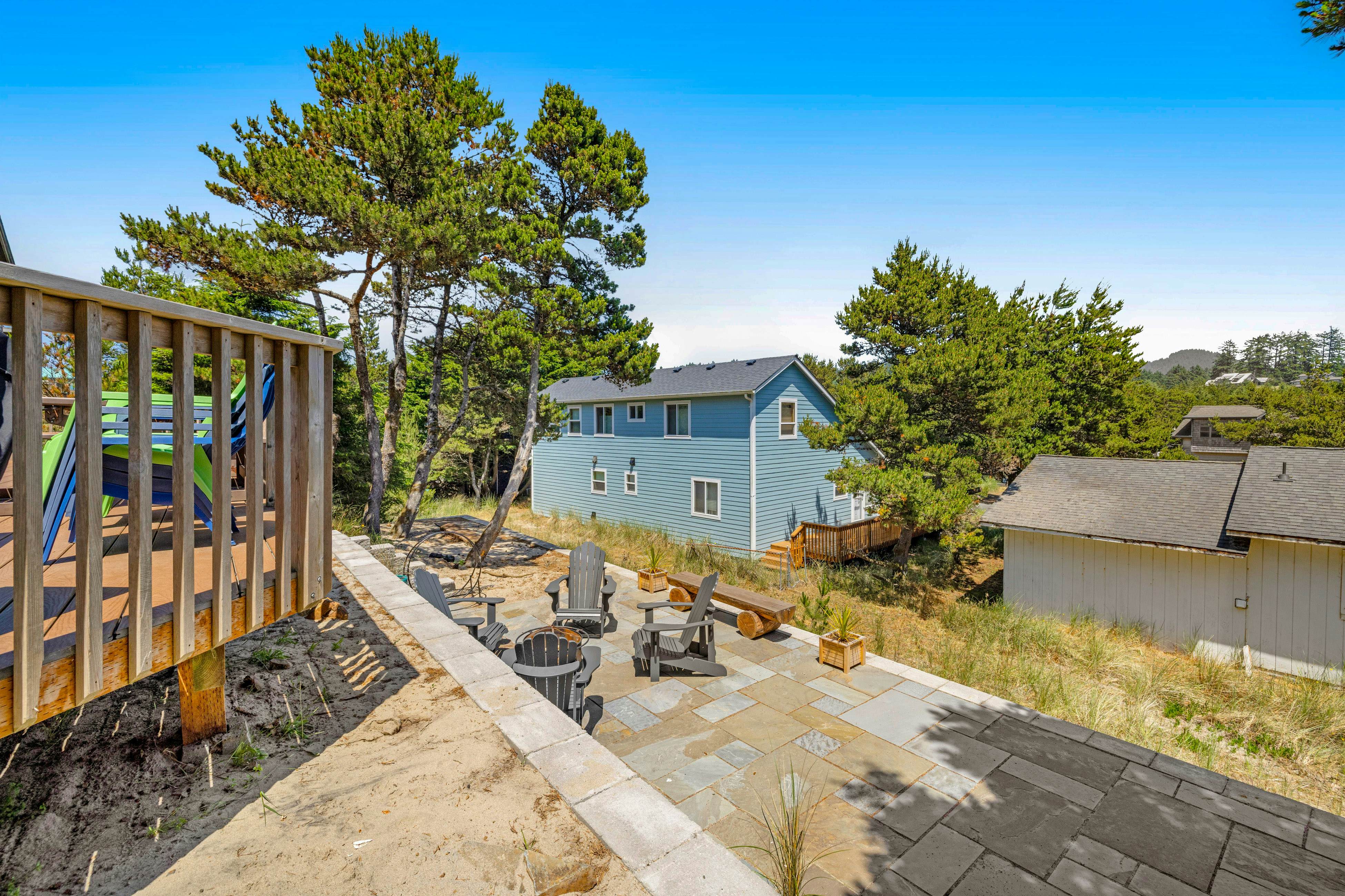 Dog-Friendly House w/ Ocean Views, Hot Tub, Arcade Machine, & Easy Beach Access