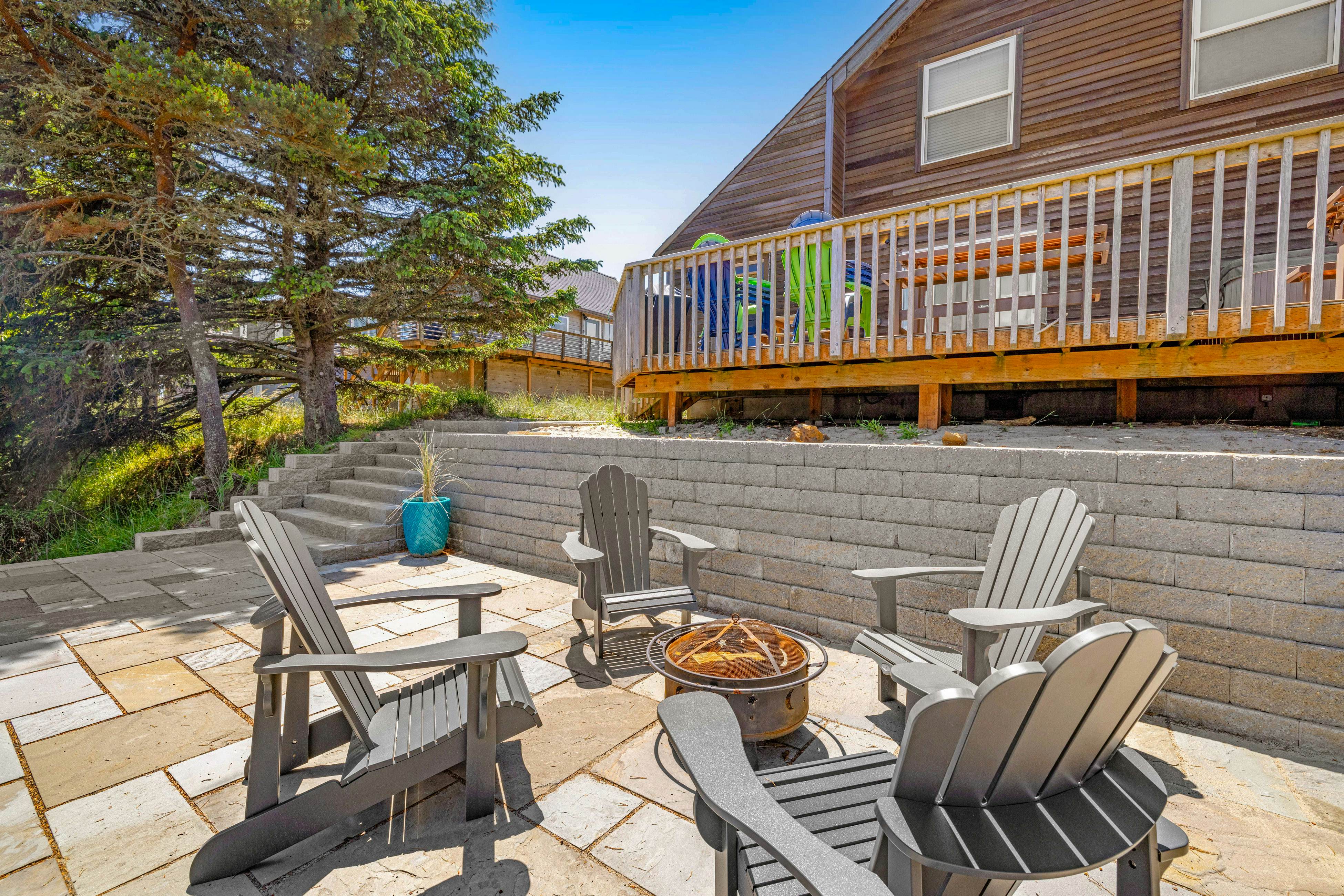 Dog-Friendly House w/ Ocean Views, Hot Tub, Arcade Machine, & Easy Beach Access