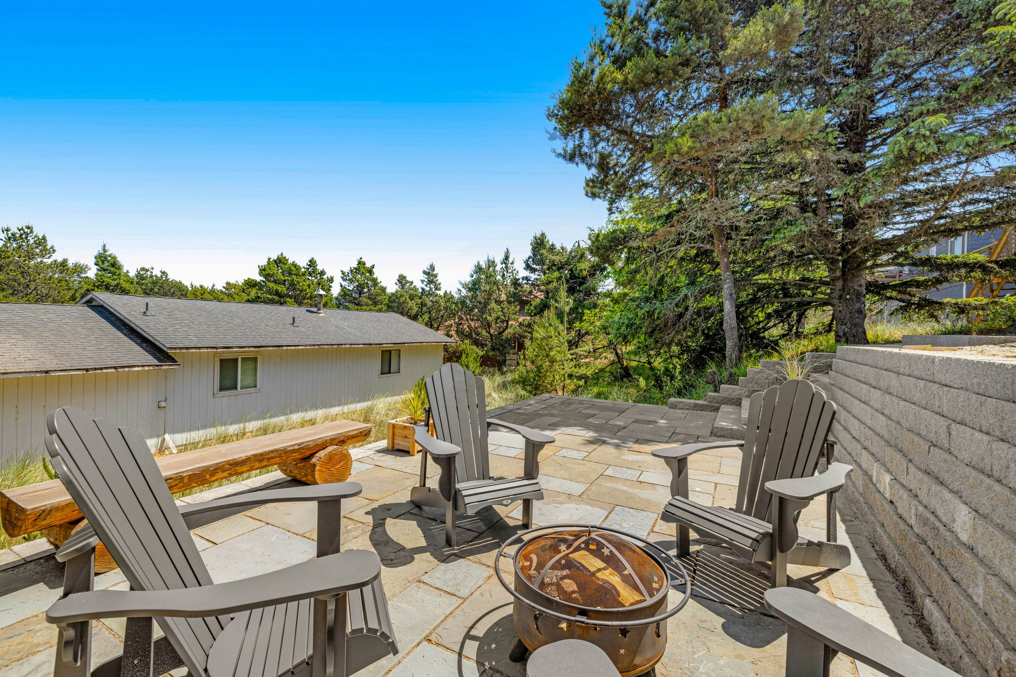 Dog-Friendly House w/ Ocean Views, Hot Tub, Arcade Machine, & Easy Beach Access