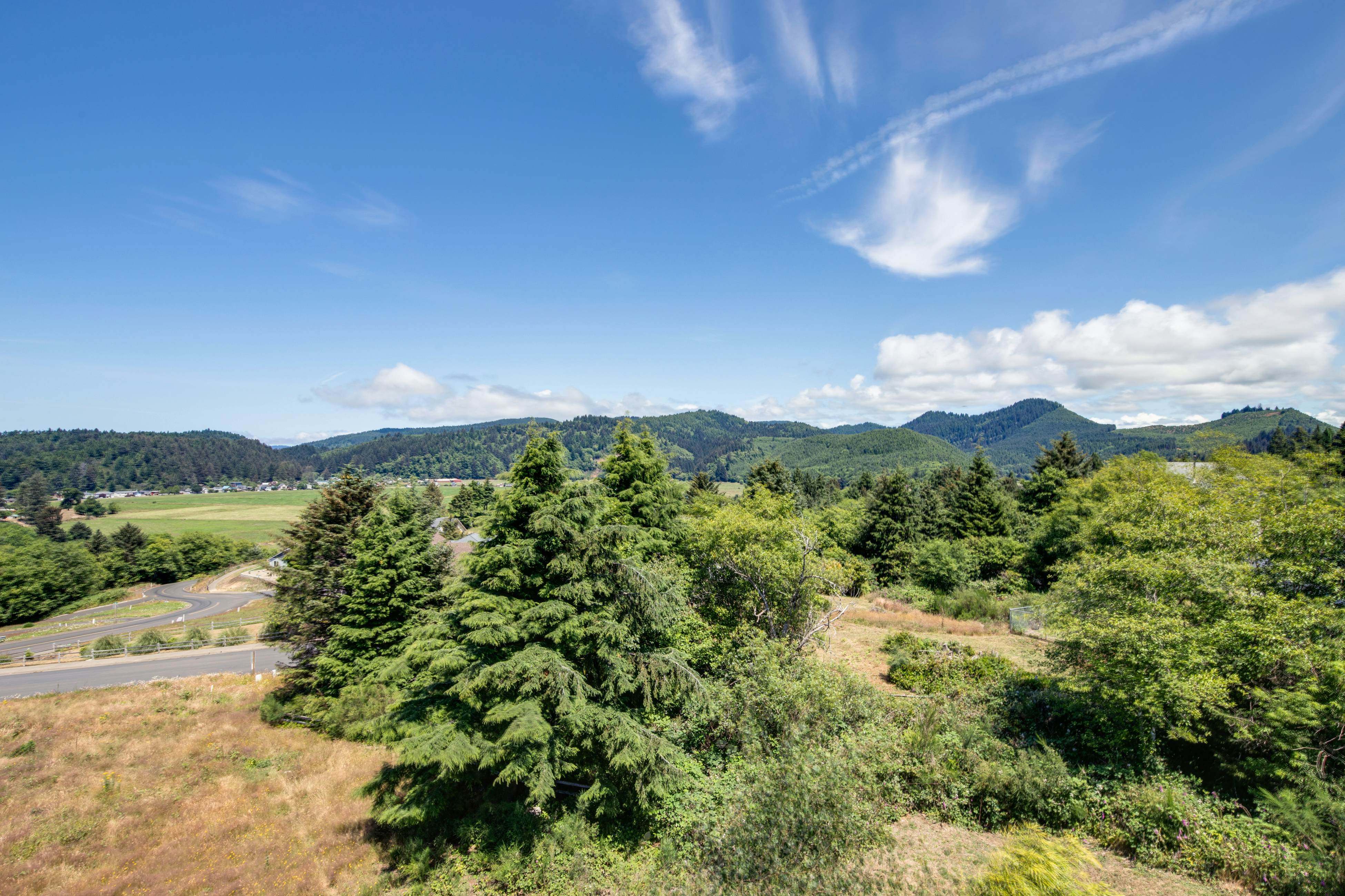 Bright & open hillside home with sprawling ocean views