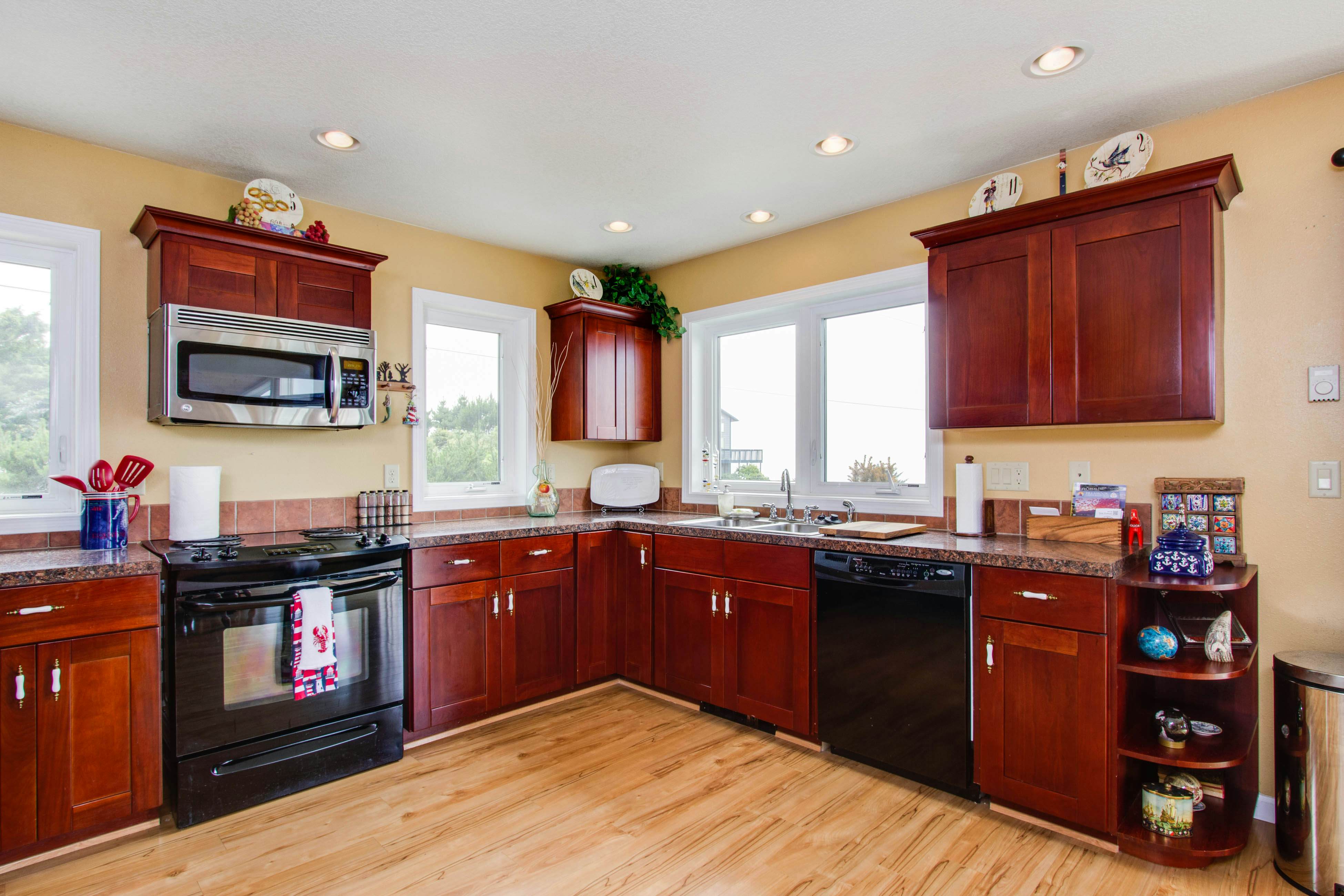 Bright & open hillside home with sprawling ocean views