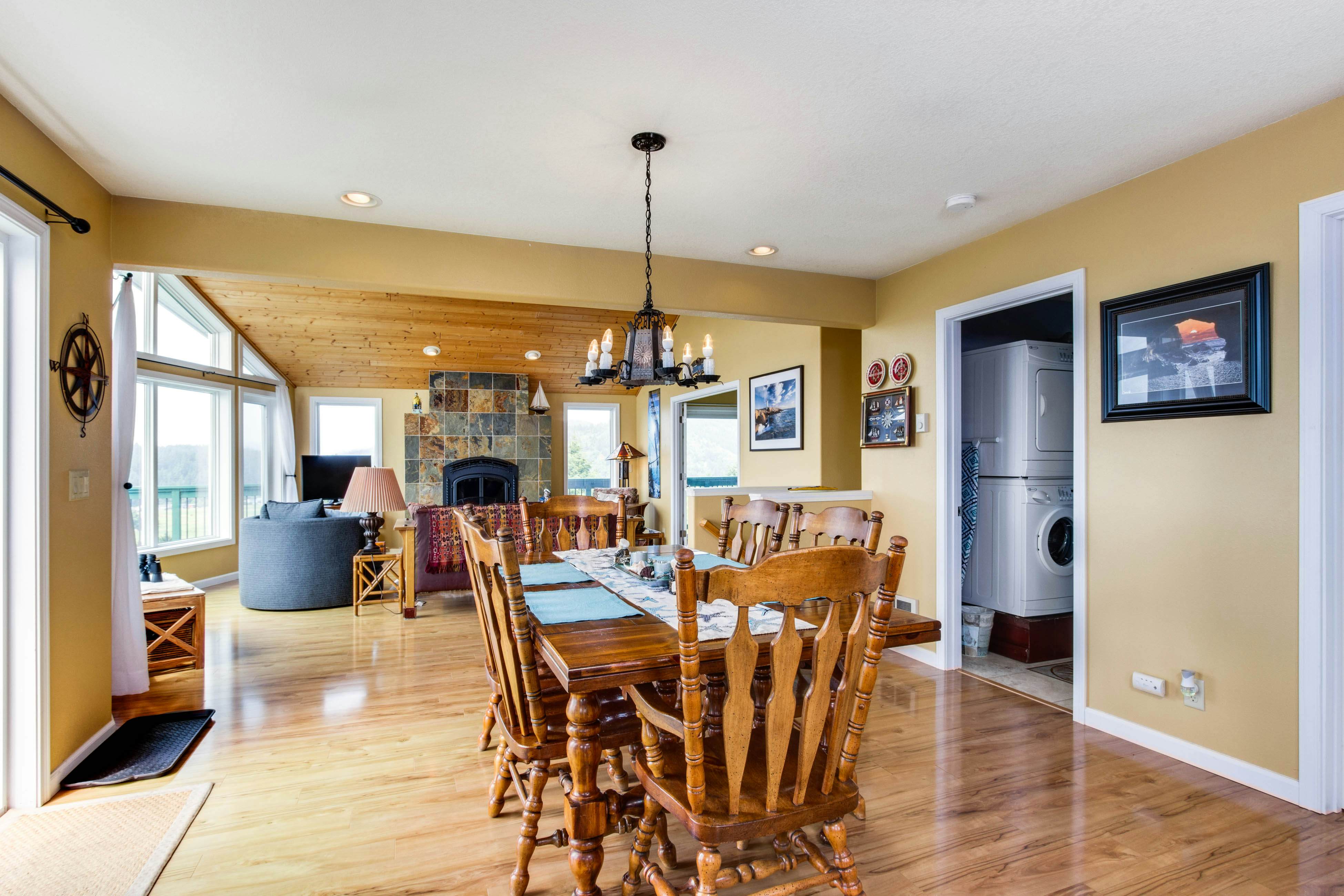 Bright & open hillside home with sprawling ocean views