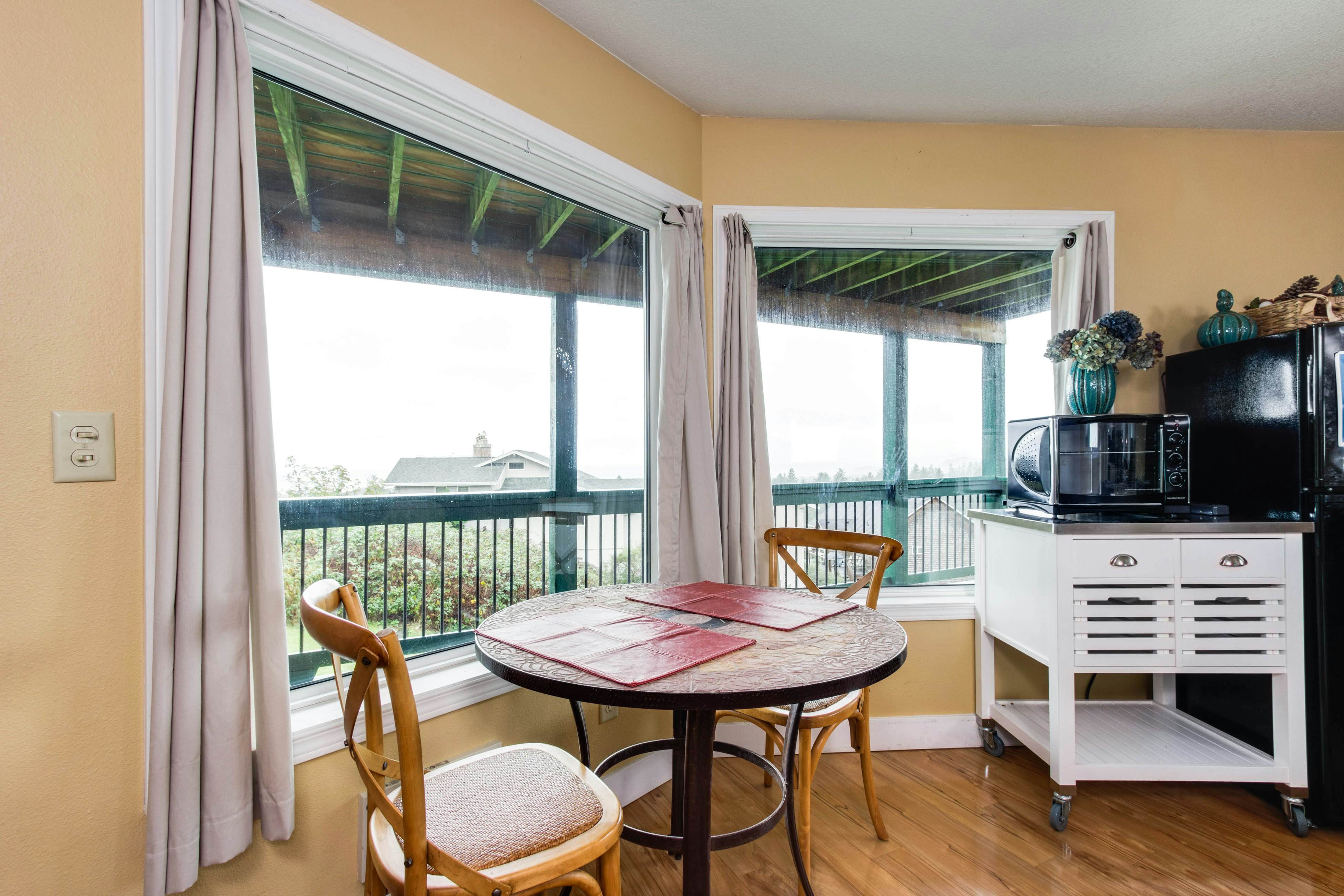 Bright & open hillside home with sprawling ocean views