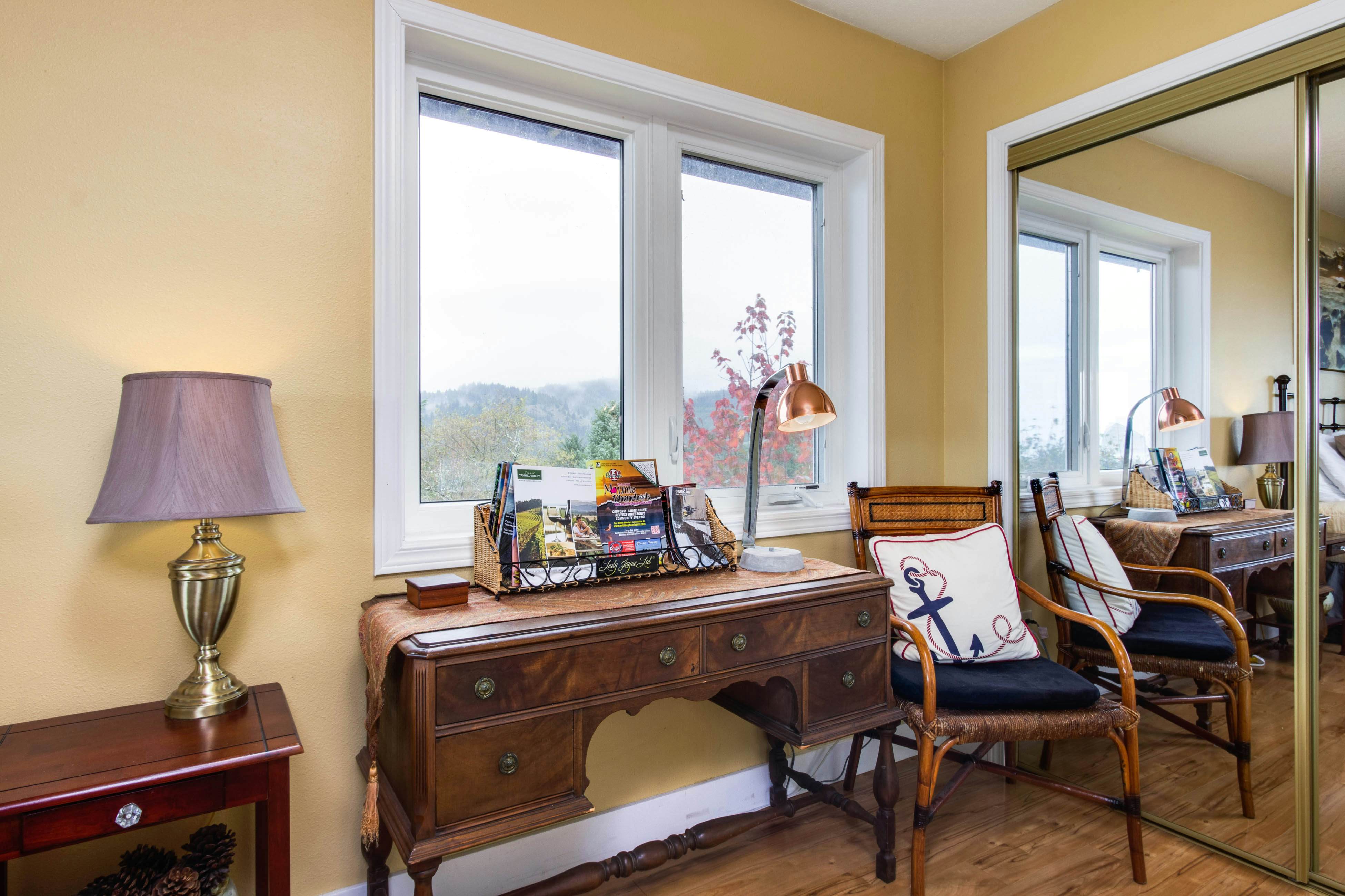 Bright & open hillside home with sprawling ocean views